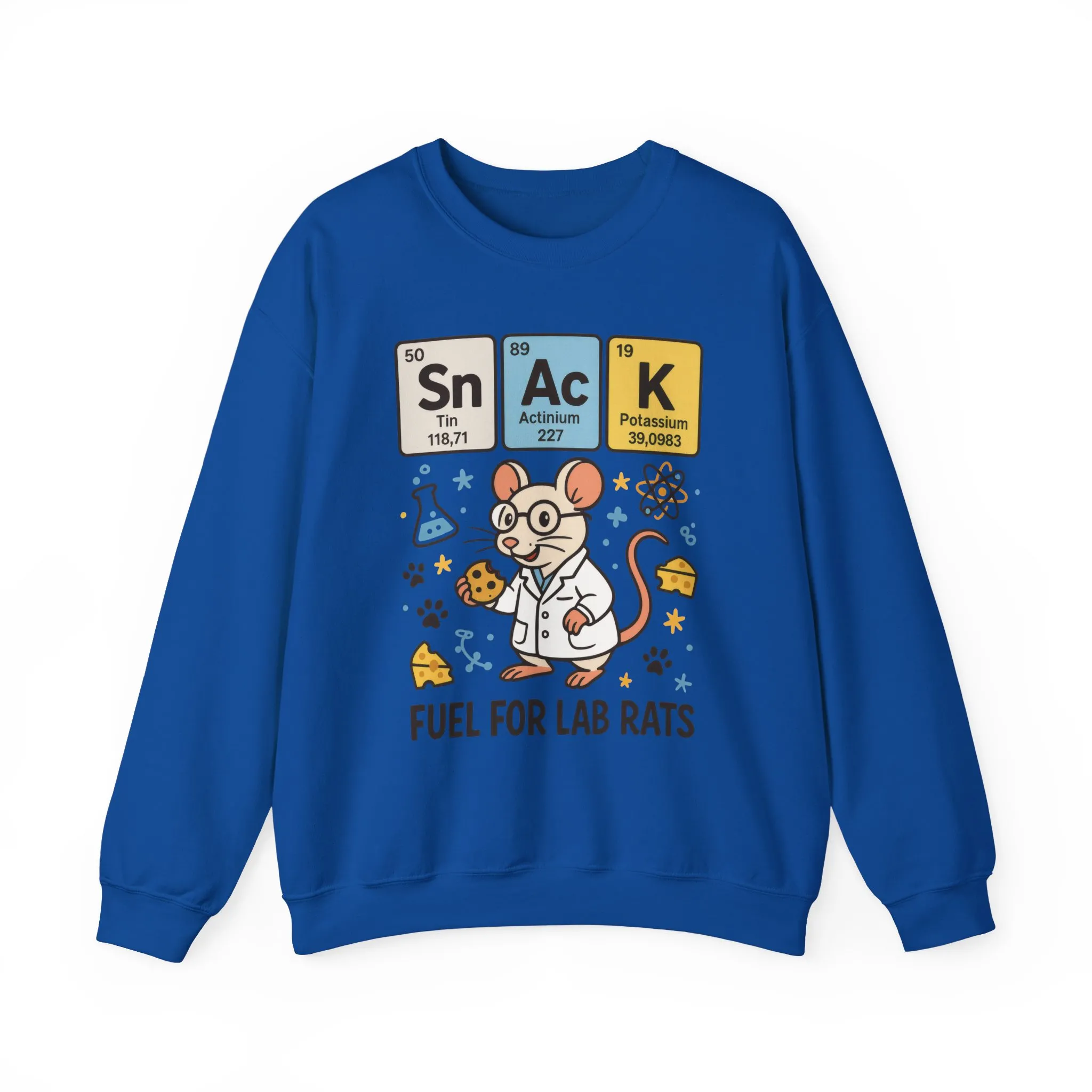 Lab Rat Science Sweatshirt, Science Crewneck, Funny Gift for Teachers, Chemistry Sweatshirt, Cute Lab Rat Design, Perfect for Birthdays - Image 26