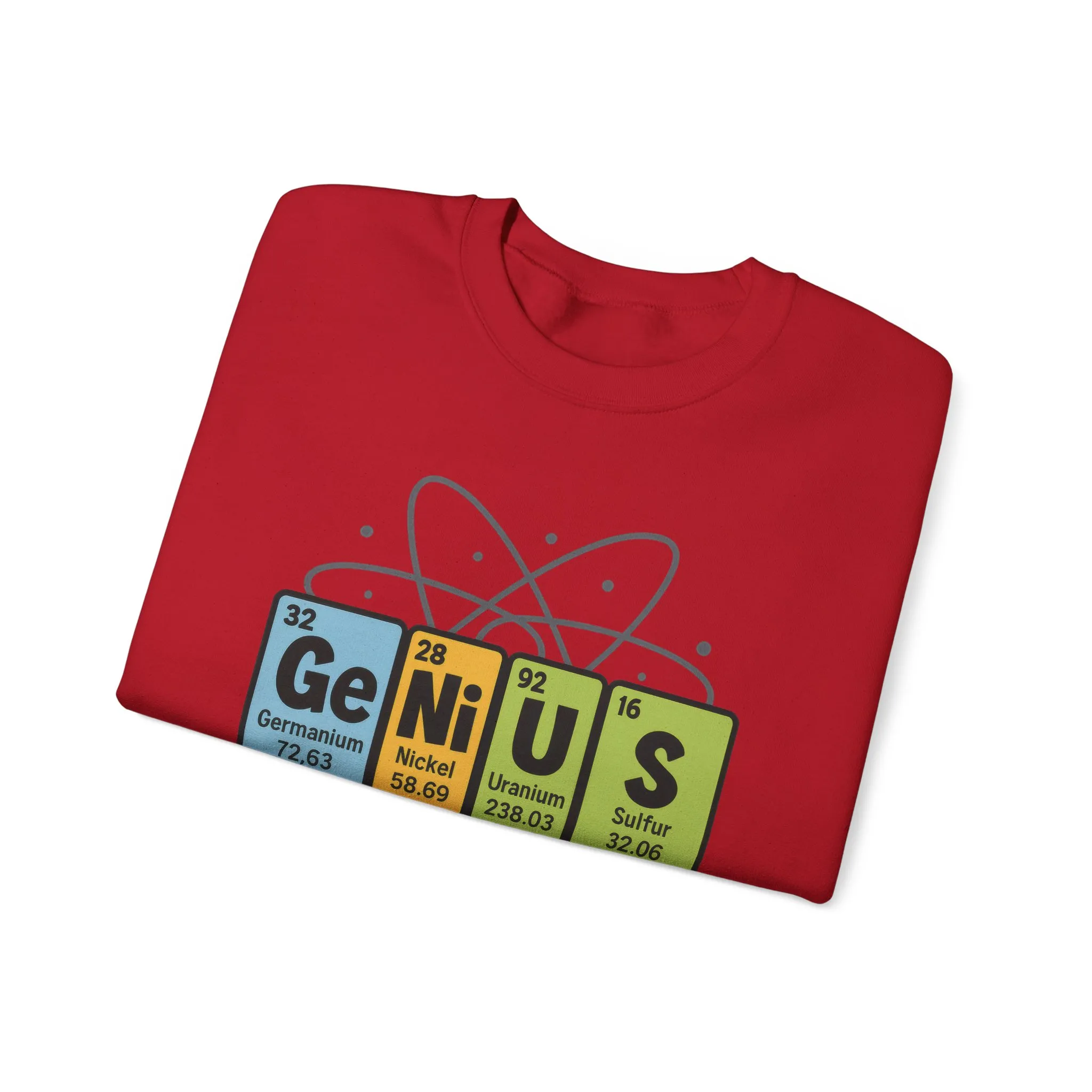 Funny Mens Genius Sweatshirt, Periodic Table Nerd Pullover, Smart Science Gift for Him, Genius Sweatshirt, Science Lovers Gift - Image 29