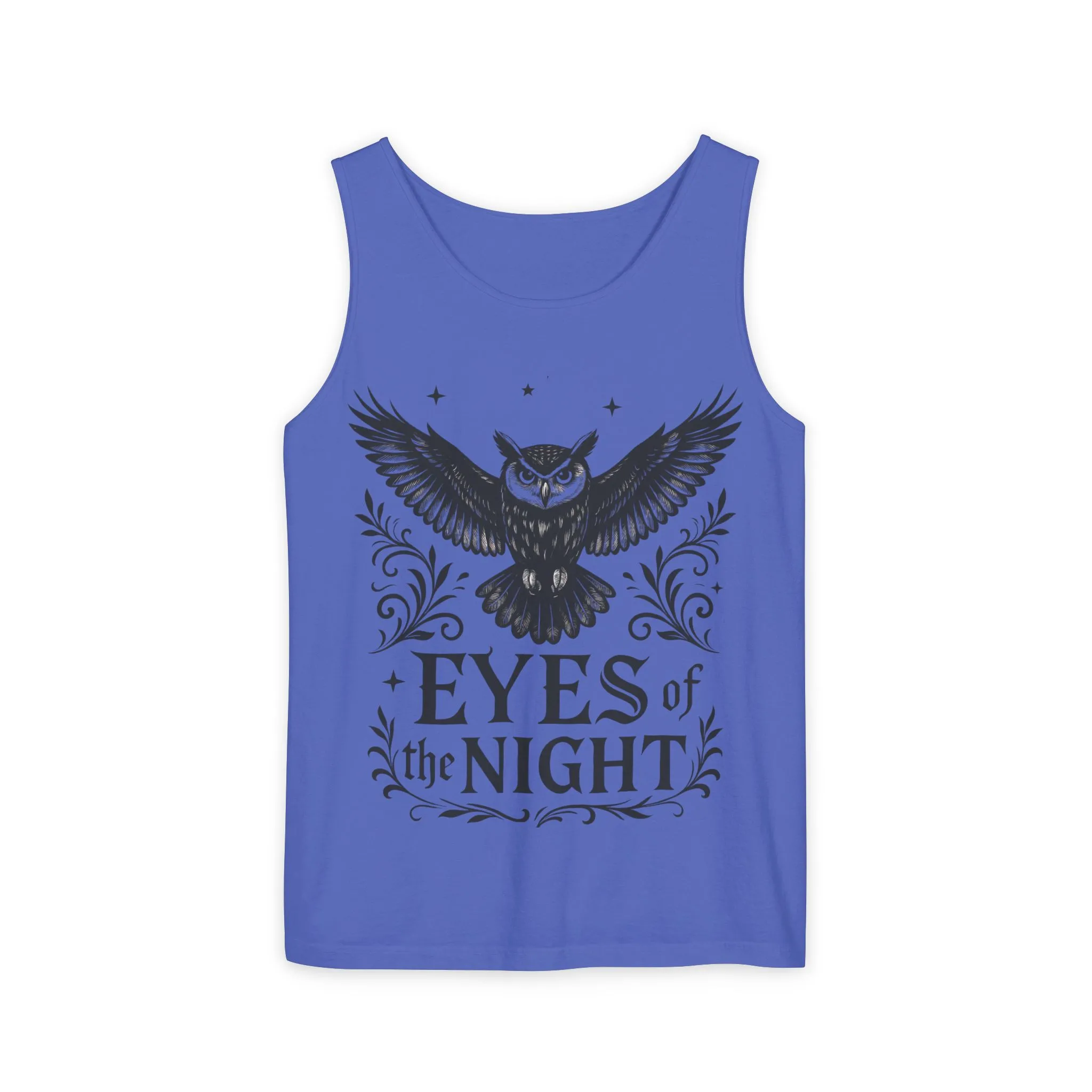 Eyes of the Night Owl Tank Top, Mens Summer Wear, Boho Aesthetic, Festival Outfit, Nature Lover Gift, Halloween Apparel - Image 53
