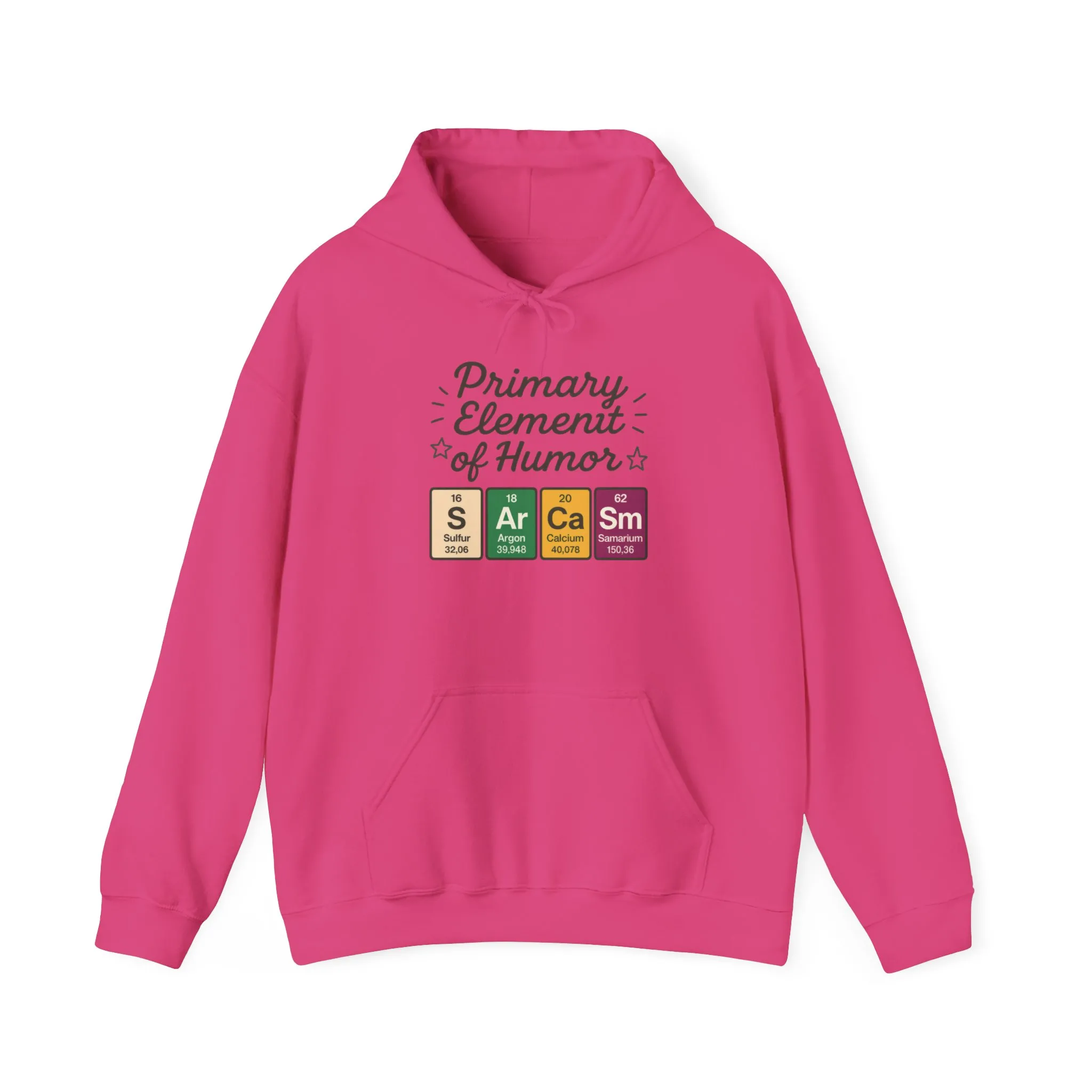 Sarcasm Hoodie for Women, Funny Chemistry Hoodie, Primary Element of Humor Science Sweatshirt, Nerdy Gift for Her - Image 29