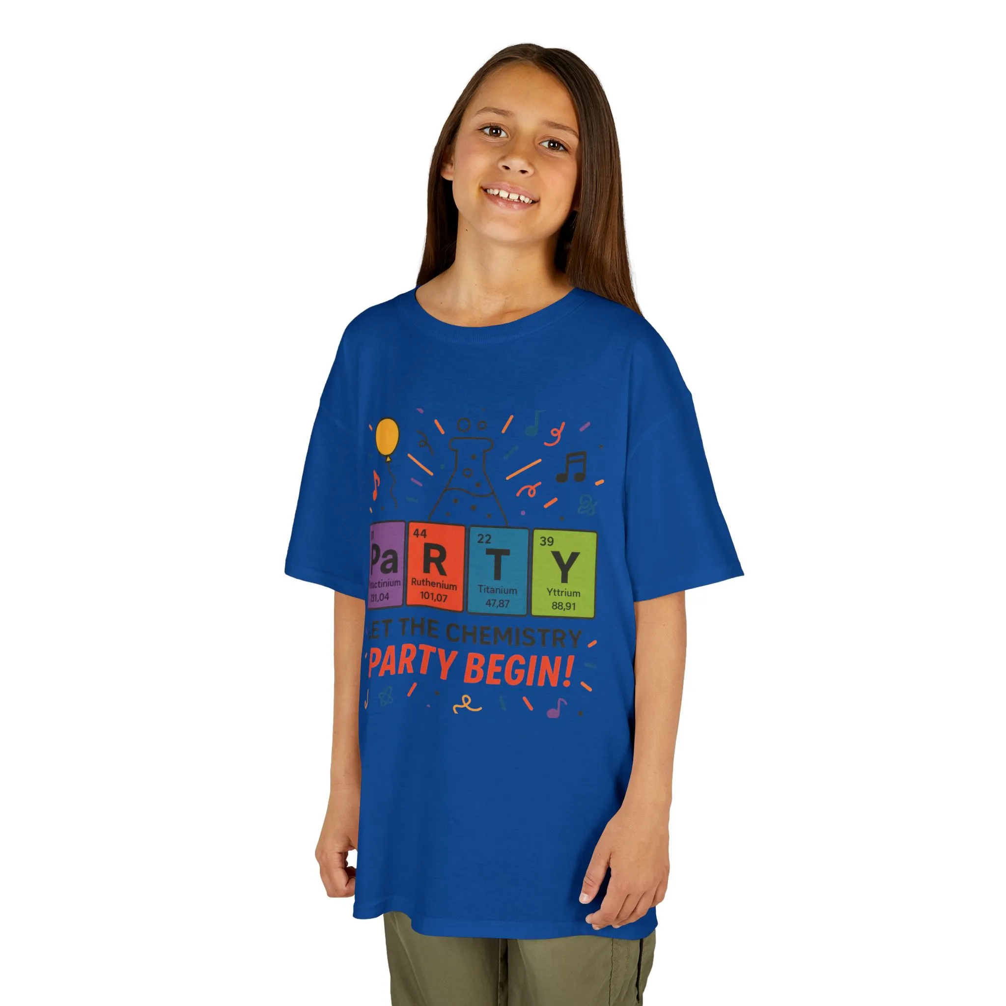 Kids' Chemistry Party T-Shirt, Periodic Table Tee, Funny Science Shirt for Boys & Girls, Science Tee, Unique Educational Apparel - Image 37