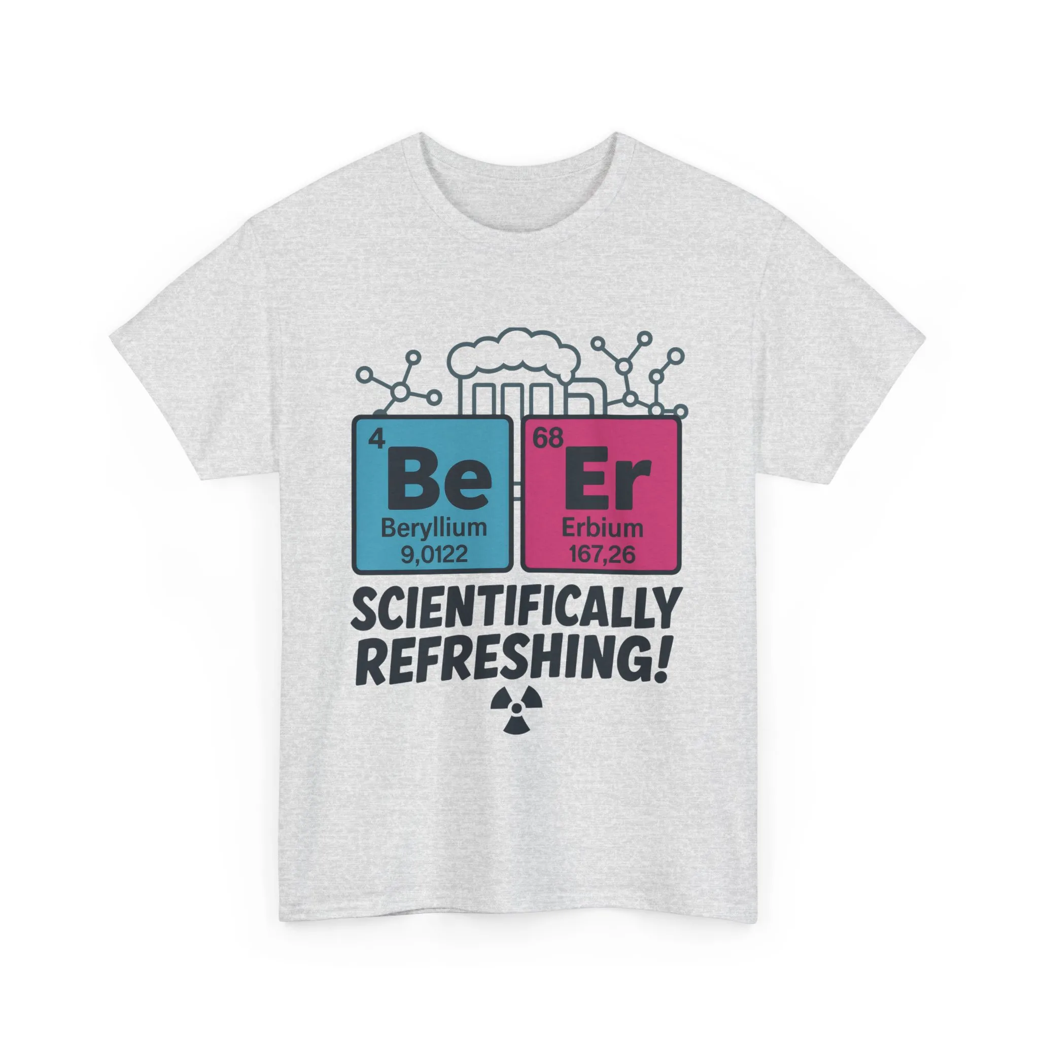 Mens Beer Science T-Shirt, Periodic Table Tee, Nerd Shirt for Him, Science Gift Tee, Chemistry Shirt, Science Lover Apparel, STEM Outfit - Image 2