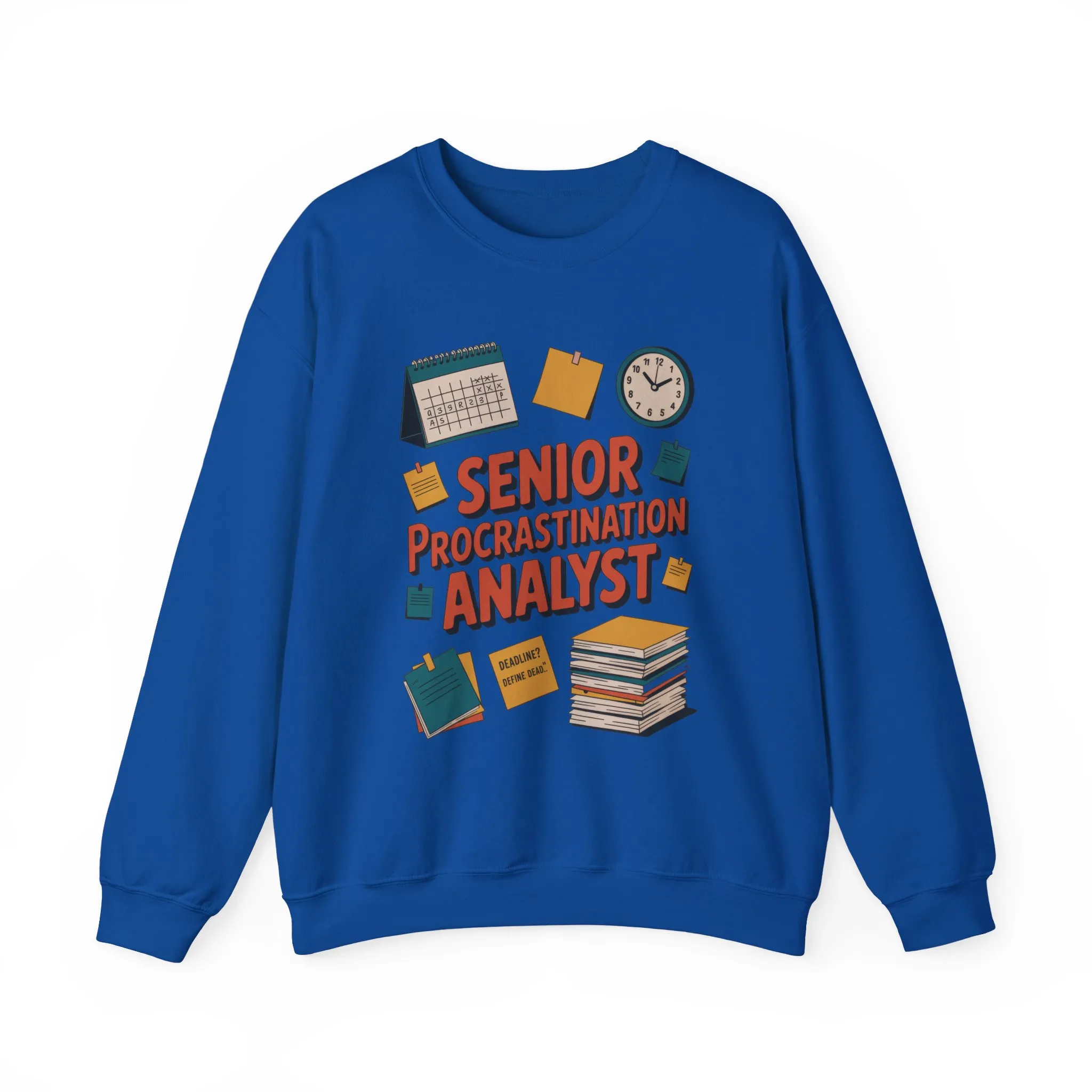 Senior Procrastination Analyst Sweatshirt, Gift for Graduates, Office Humor Apparel, Meme Sweatshirt, Casual Wear, Motivation Humor Apparel - Image 38