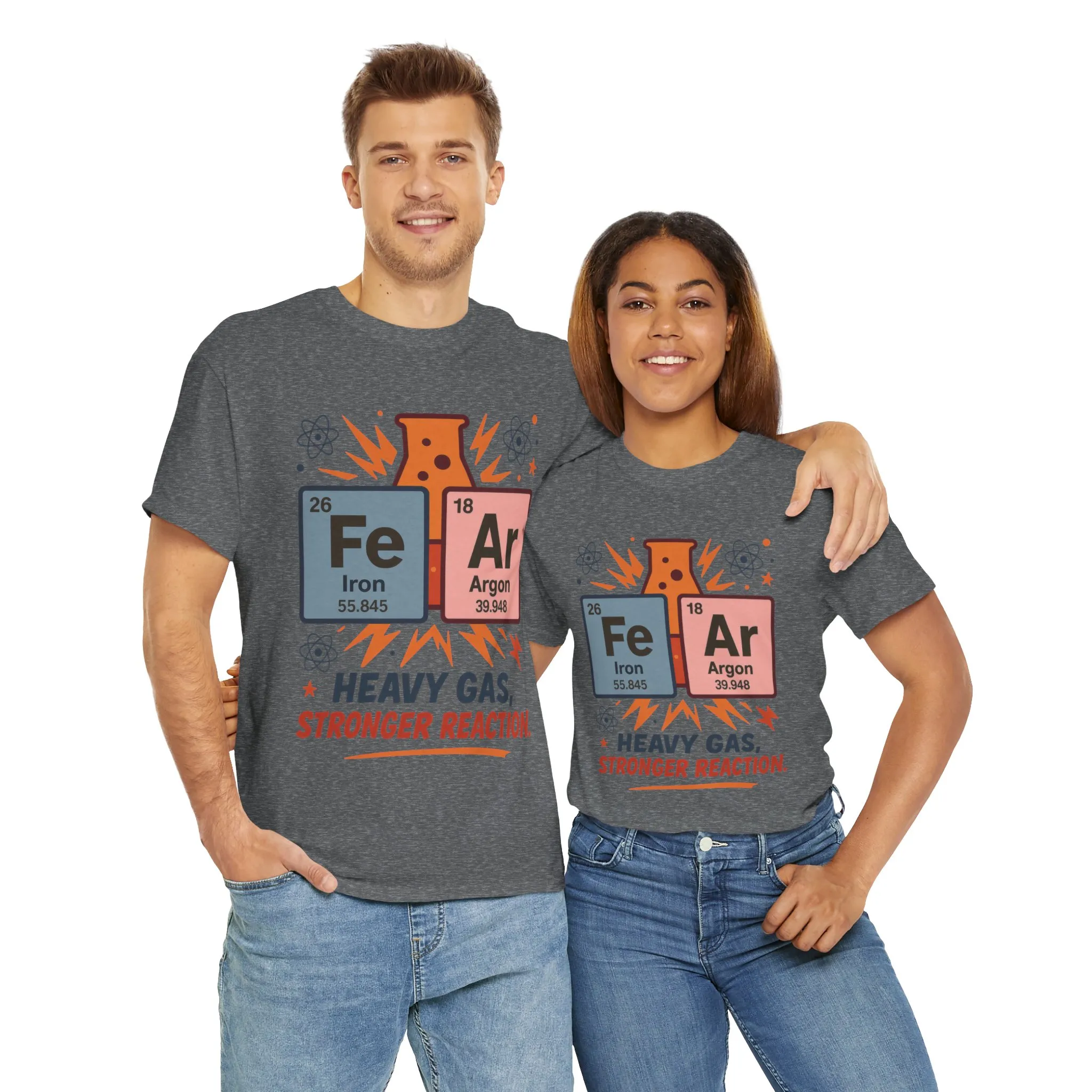 Funny Womens Science T-Shirt, FeAr Element Shirt, Chemistry Tee, Gift for Chemistry Lovers, Elements Table Humorous - Image 31