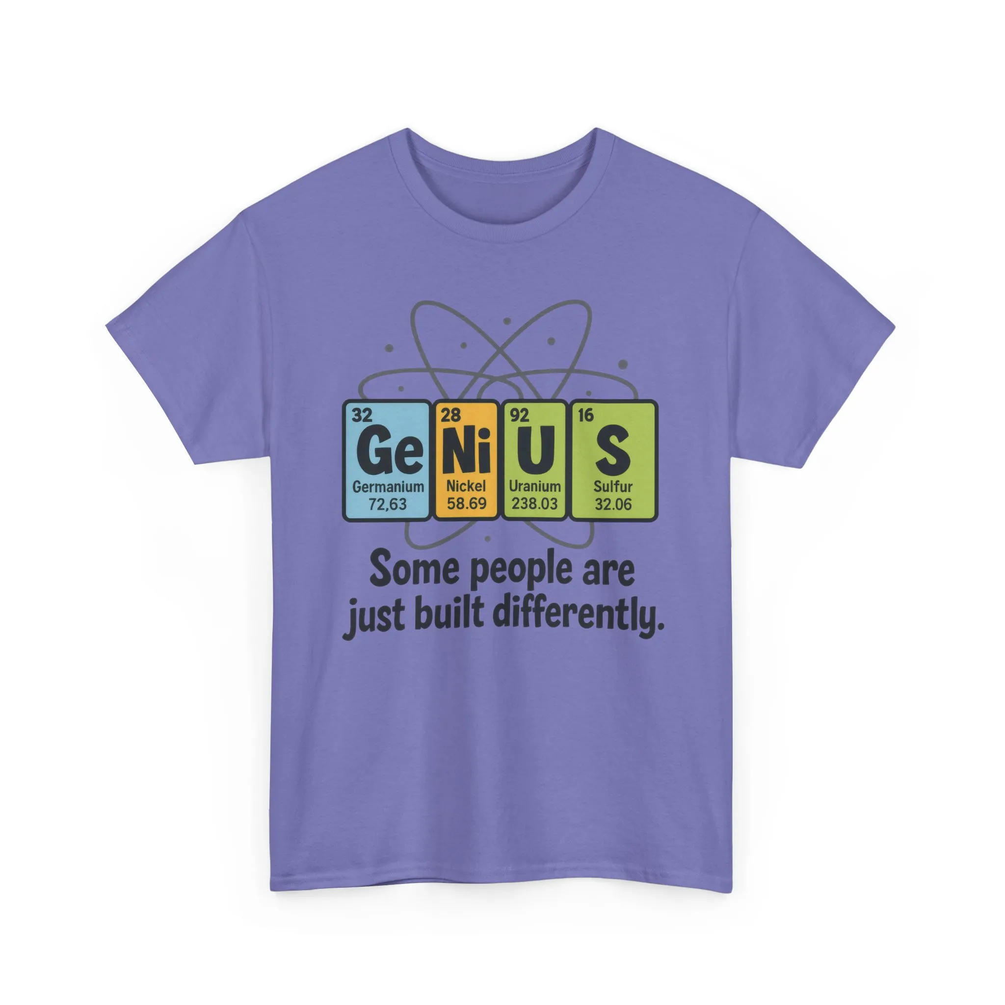 Funny Womens Genius T-Shirt, Periodic Table Nerd Shirt, Science Humor Tee, Gift for Nerds, Science Lovers Gift, Genius Science Tee - Image 2