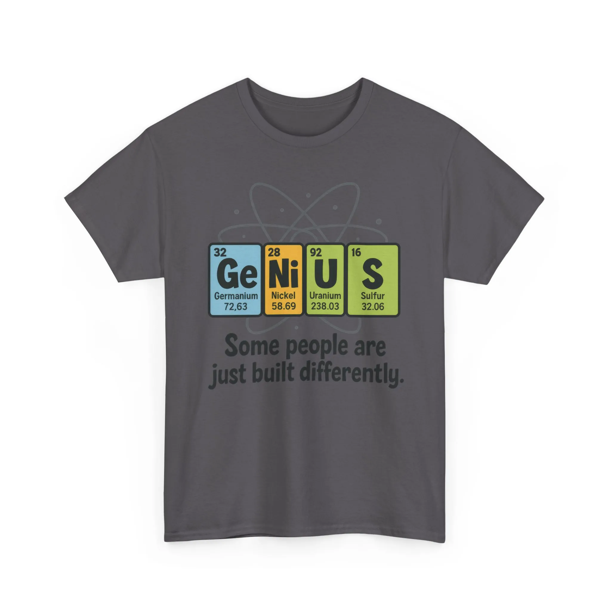 Funny Mens Genius T-Shirt, Periodic Table Nerd Shirt, Science Humor Tee for Smart Guys, Perfect Gift for Science Lovers - Image 23