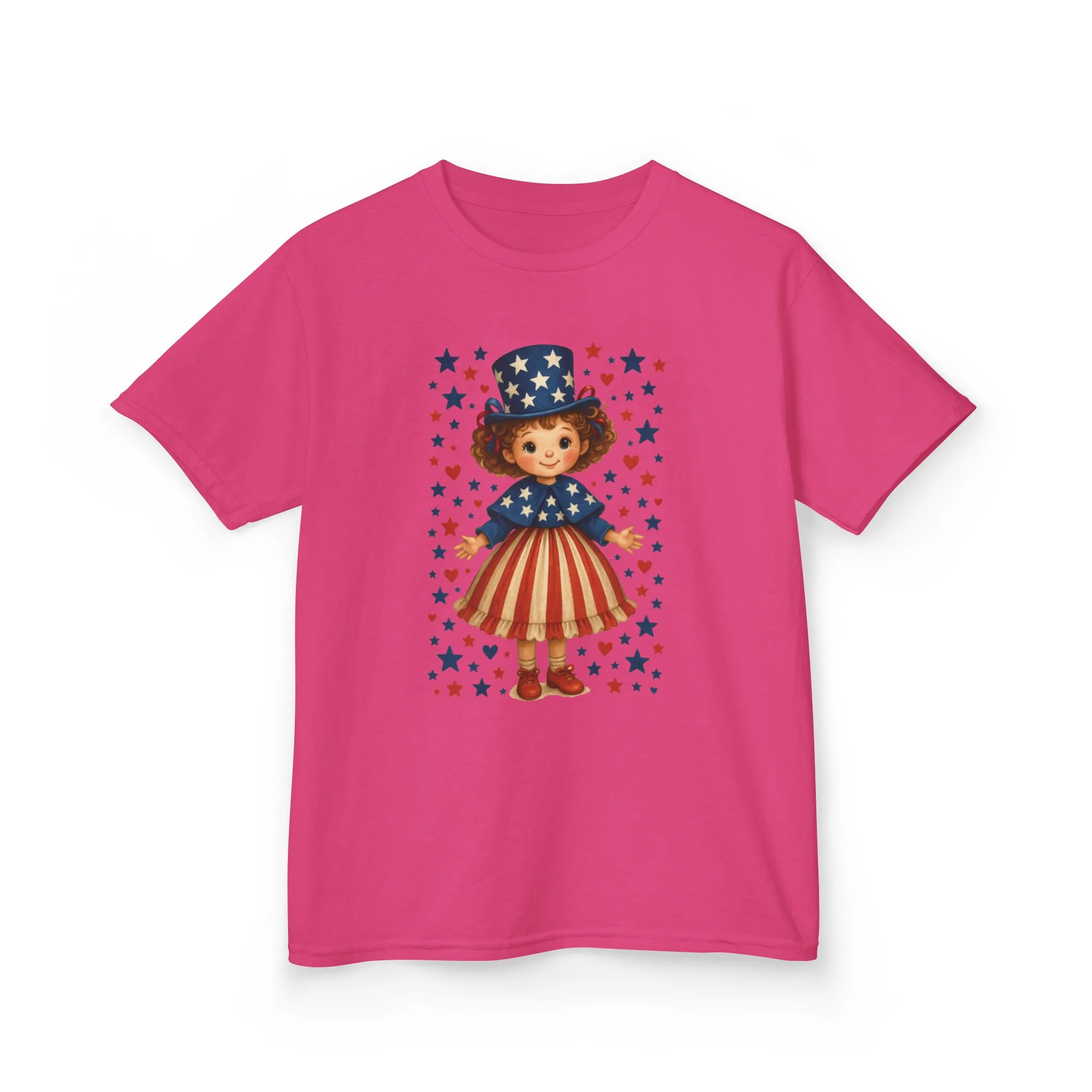 Patriotic Kids Tee, Independence Day, 4th of July, Memorial Day, Kids Party, Casual Wear - Image 23
