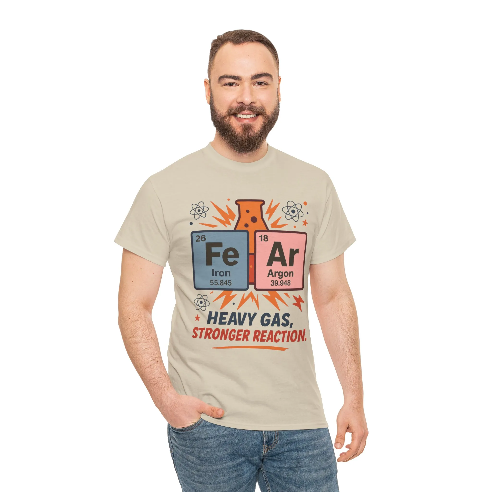 Periodic Table Science Tee For Mens, Heavy Cotton Tee for Science Lovers, Nerdy Gift, Chemistry Shirt, Funny Science Apparel - Image 11