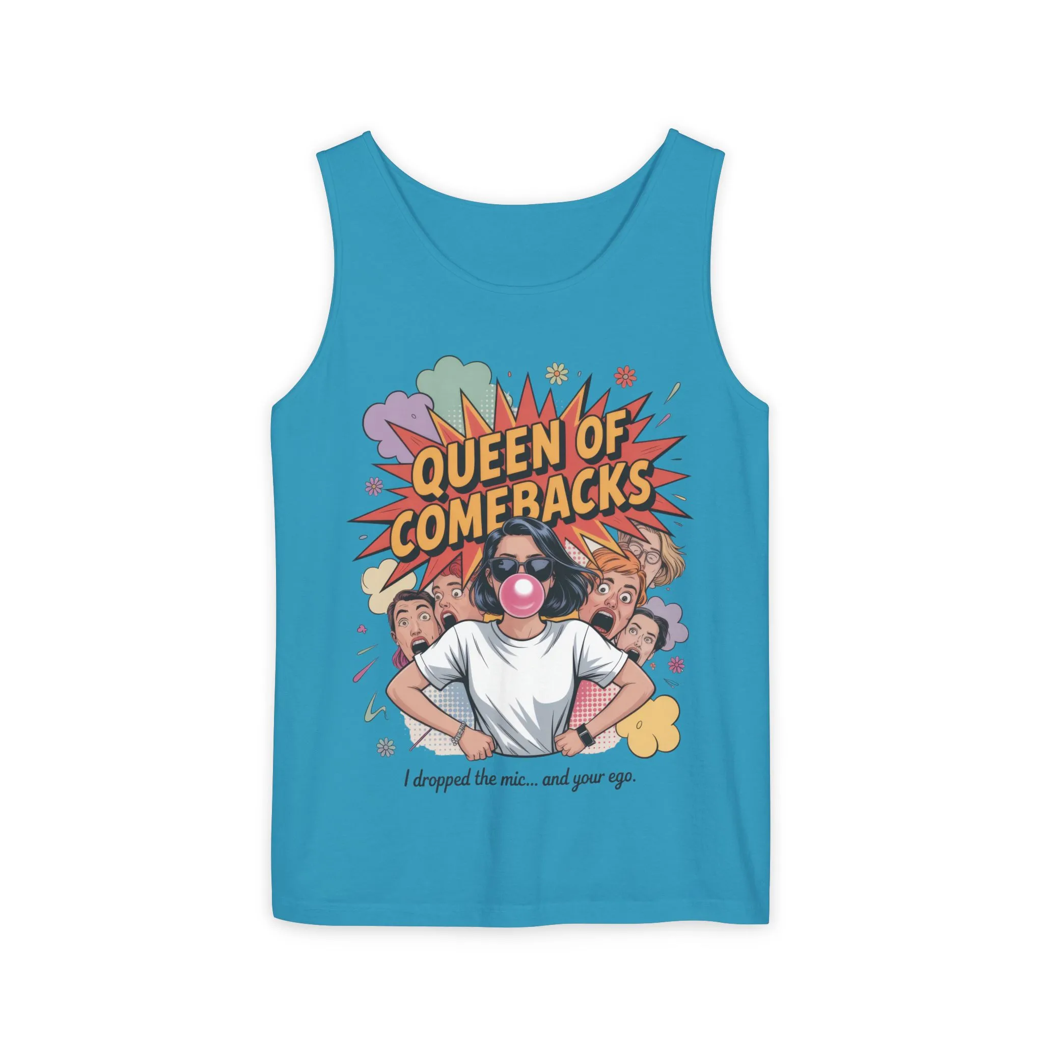 Funny Women's Tank Top, Queen of Comebacks Tee, Funny Graphic Tank, Gift for Her, Casual Wear, Comedy Apparel - Image 5