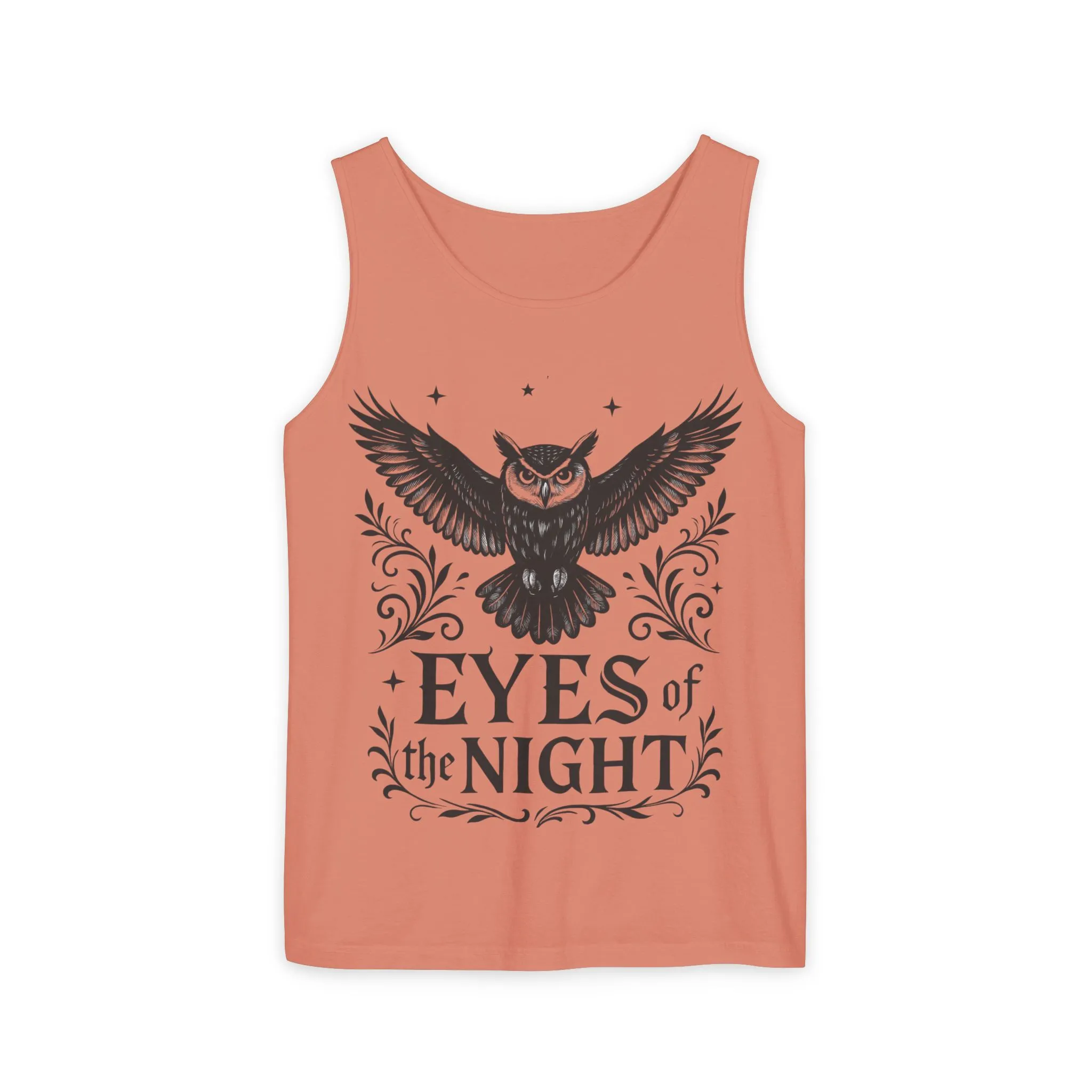 Eyes of the Night Owl Tank Top, Mens Summer Wear, Boho Aesthetic, Festival Outfit, Nature Lover Gift, Halloween Apparel - Image 41