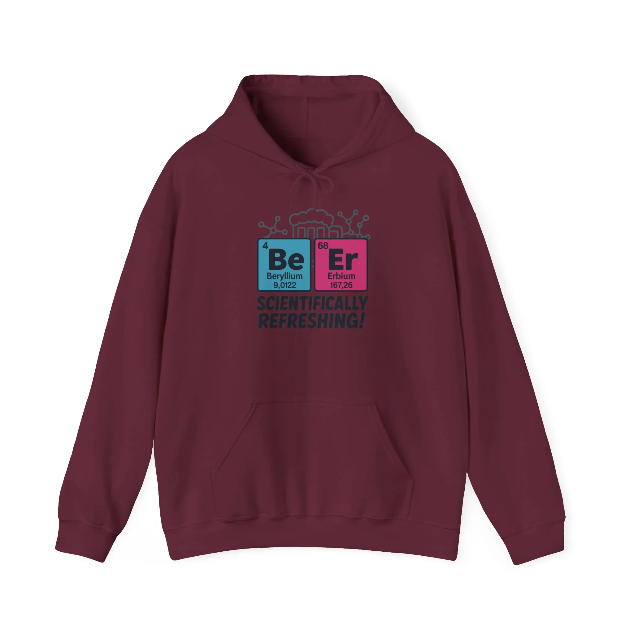 Scientifically Refreshing Beer Mens Hoodie, Gift for Beer Lovers, Science-Inspired Apparel, Perfect for Parties and Gatherings - Image 17