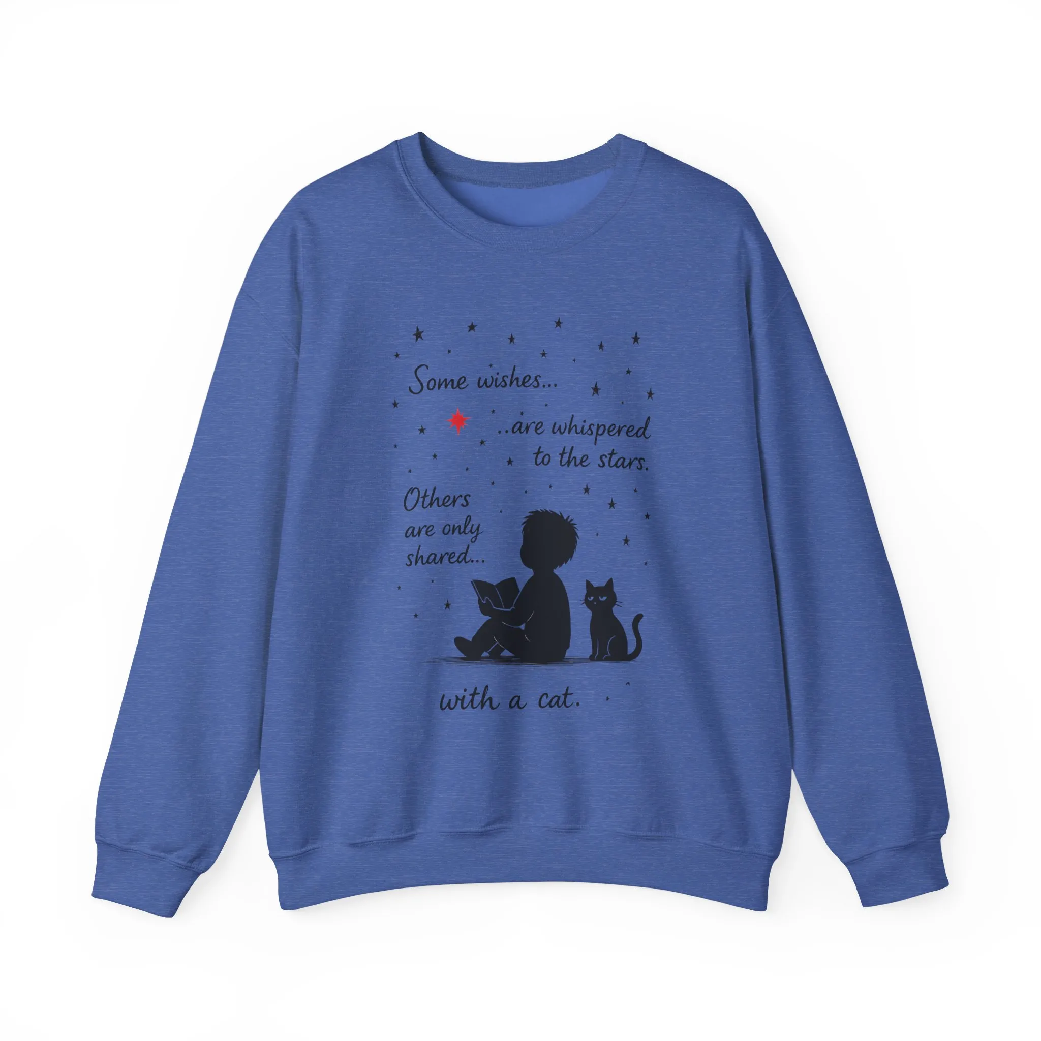 Cozy Cat-Inspired Crewneck Sweatshirt - Literary Lover Gift, Womens Layer, Cat Enthusiast Apparel, Thoughtful Gift for Cozy Nights - Image 28