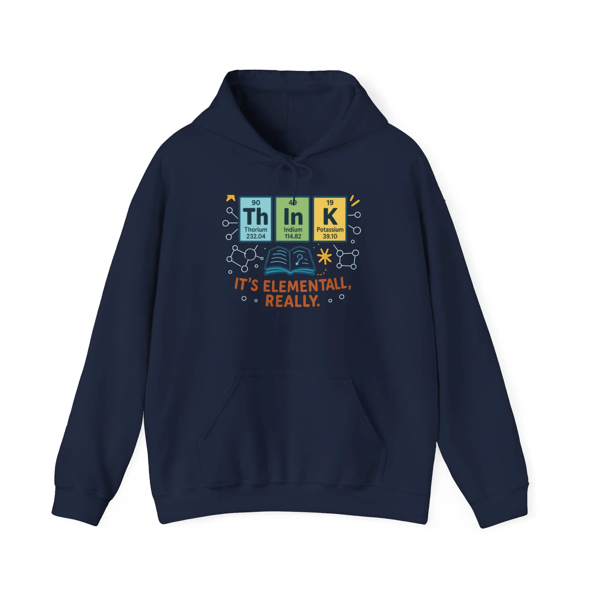 Science Hoodie for Men, Funny Nerd Hoodie, Element of Humor Sweatshirt, Science Lover Gift for Him, Chemistry Lover Gift - Image 29