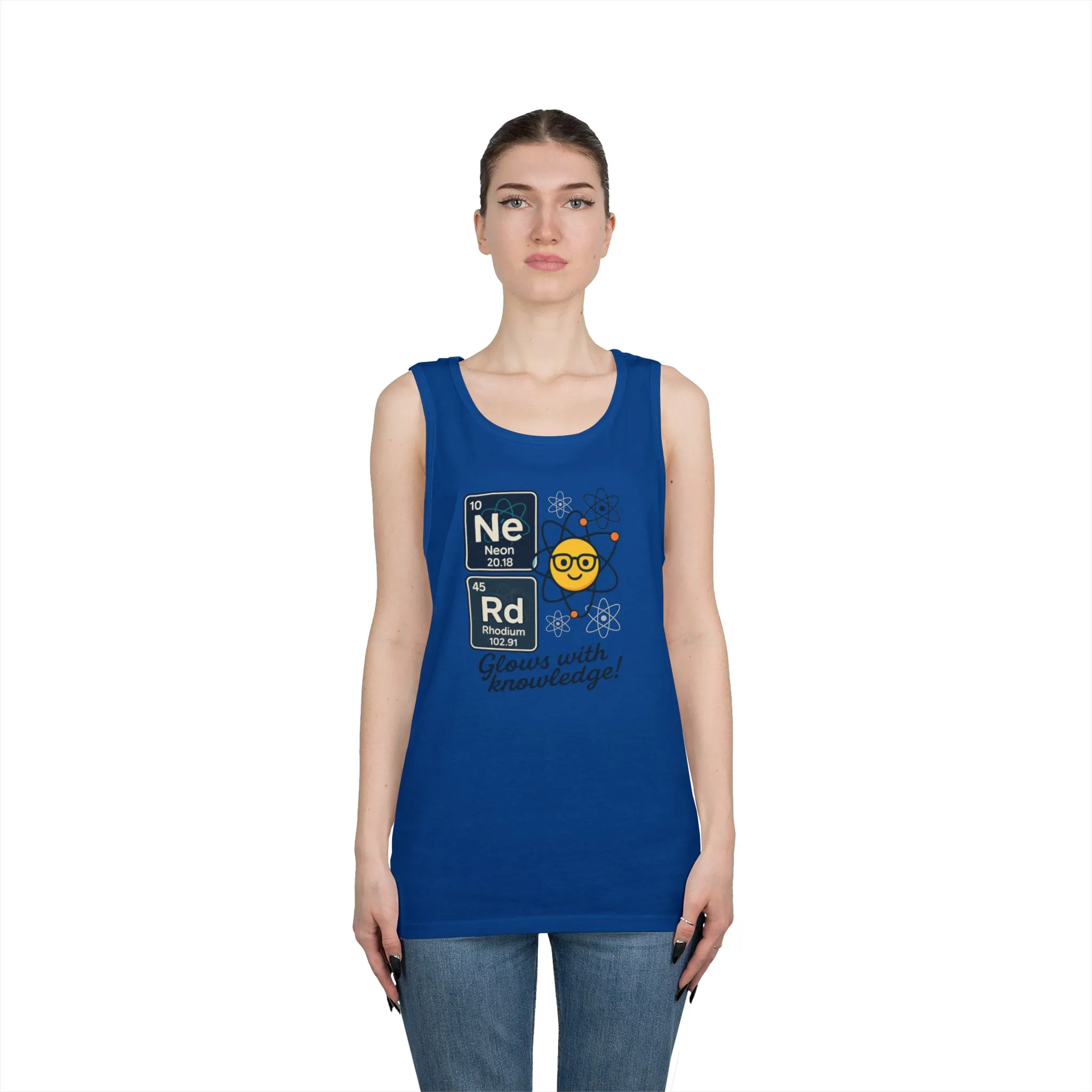 Nerd Tank Top for Men, Funny Science Shirt, Periodic Table Sleeveless Tee, Geeky Workout Shirt, Gift for Teachers, gift for Science Events - Image 15