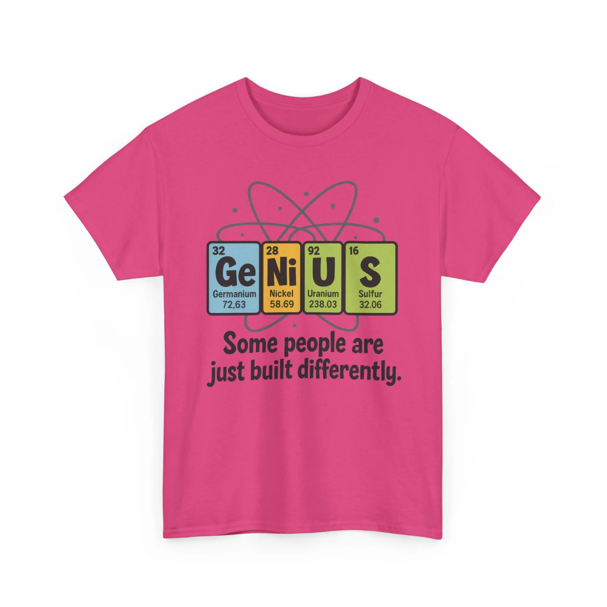 Funny Womens Genius T-Shirt, Periodic Table Nerd Shirt, Science Humor Tee, Gift for Nerds, Science Lovers Gift, Genius Science Tee - Image 31