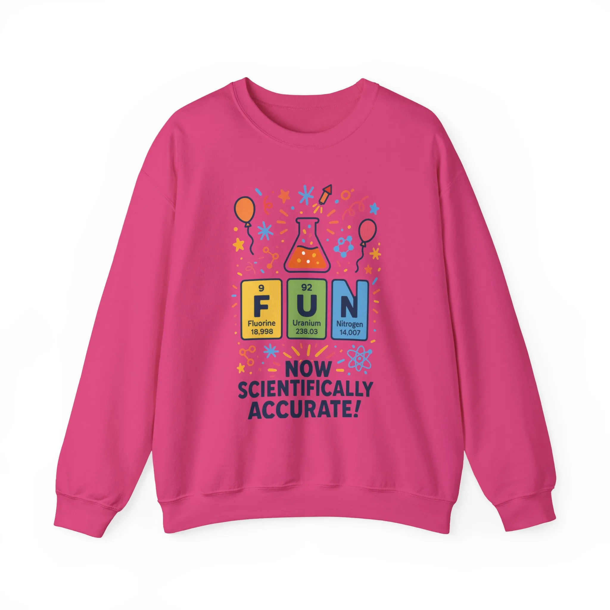 Scientifically Accurate Fun Sweatshirt, Unisex Crewneck, Perfect for Science Lovers, Birthday Gift, Casual Wear, Fun Events, Science Fair - Image 31