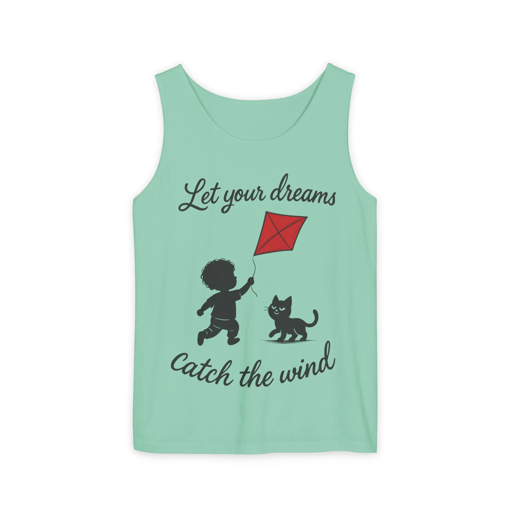 Dream-Catching Tank Top - Lightweight, Womens, Inspirational Graphic Tee, Summer Wear, Perfect Gift for Kids & Families - Image 37