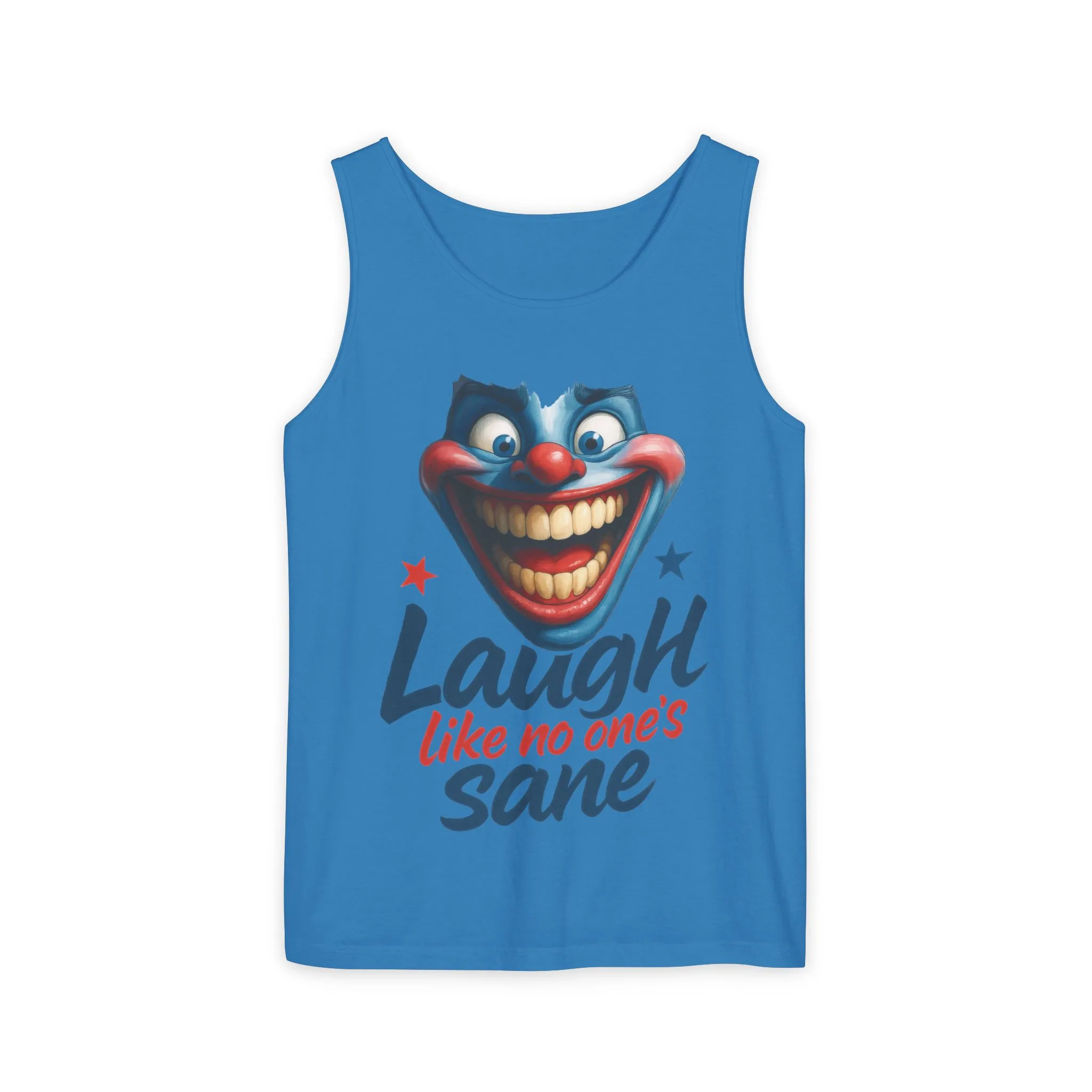 Laugh Out Loud Unisex Tank Top, Funny Graphic Top, Humor Shirt, Summer Apparel, Gift for Clowns, Party Wear - Image 25