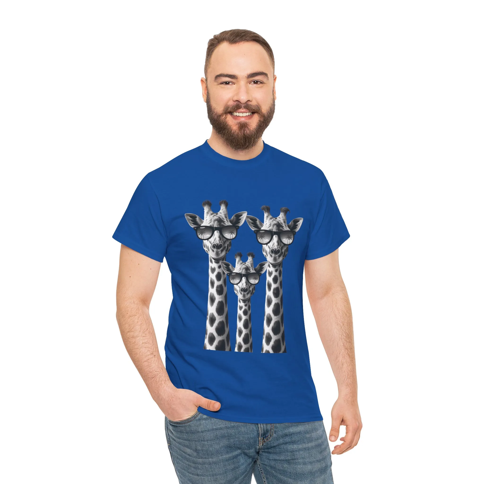 Cool Giraffes Unisex Tee, Fun Gift for Animal Lovers, Nature Enthusiasts, Safari Wildlife Lover Shirt - Image 20