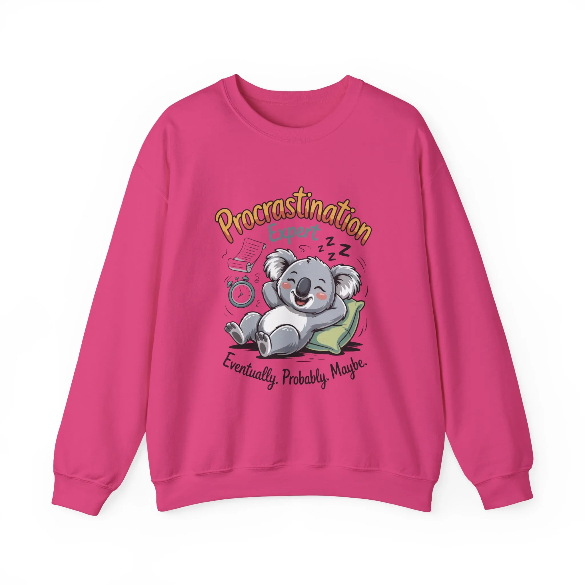 Procrastination Expert Sweatshirt, Funny Crewneck, Cozy Gift for Students, Lazy Day Apparel, Womens Sweatshirt for Relaxation - Image 34