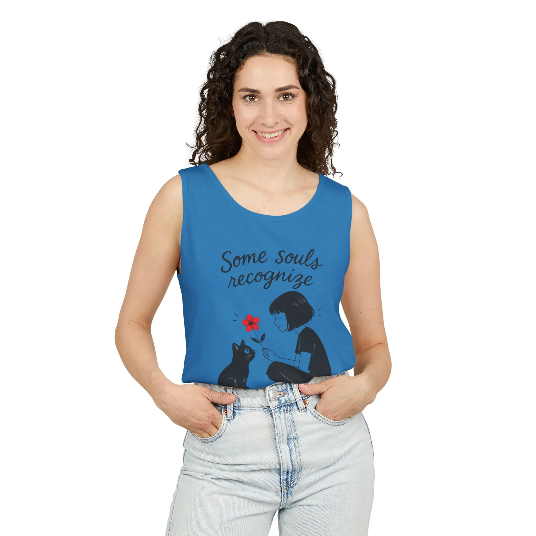 Cat Lover's Womens Tank Top, Perfect for Pet Lovers, Gift for Birthdays, Relaxation Wear, Cute Cat Lovers Womens Tee, - Image 26