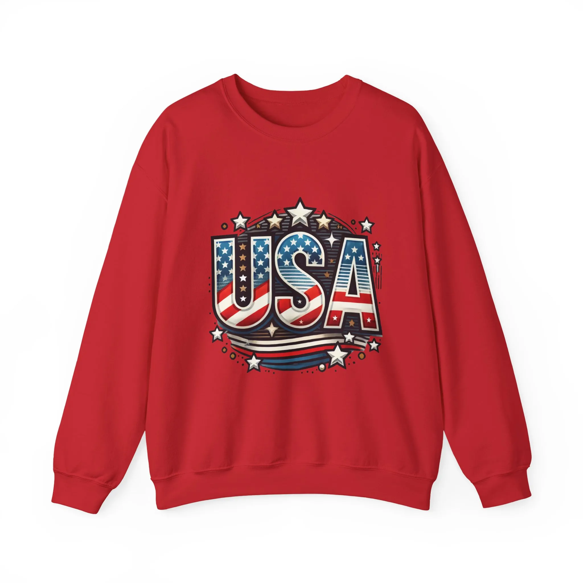 USA Pride Crewneck Sweatshirt, Comfortable Unisex Top, Great for Fourth of July, Independence Day, Everyday Wear, Cozy Gift - Image 30