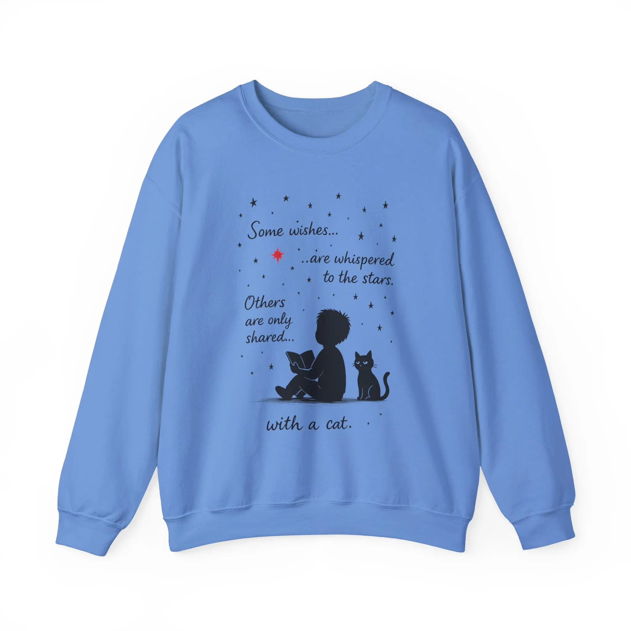 Cozy Cat-Inspired Crewneck Sweatshirt - Literary Lover Gift, Womens Layer, Cat Enthusiast Apparel, Thoughtful Gift for Cozy Nights - Image 22
