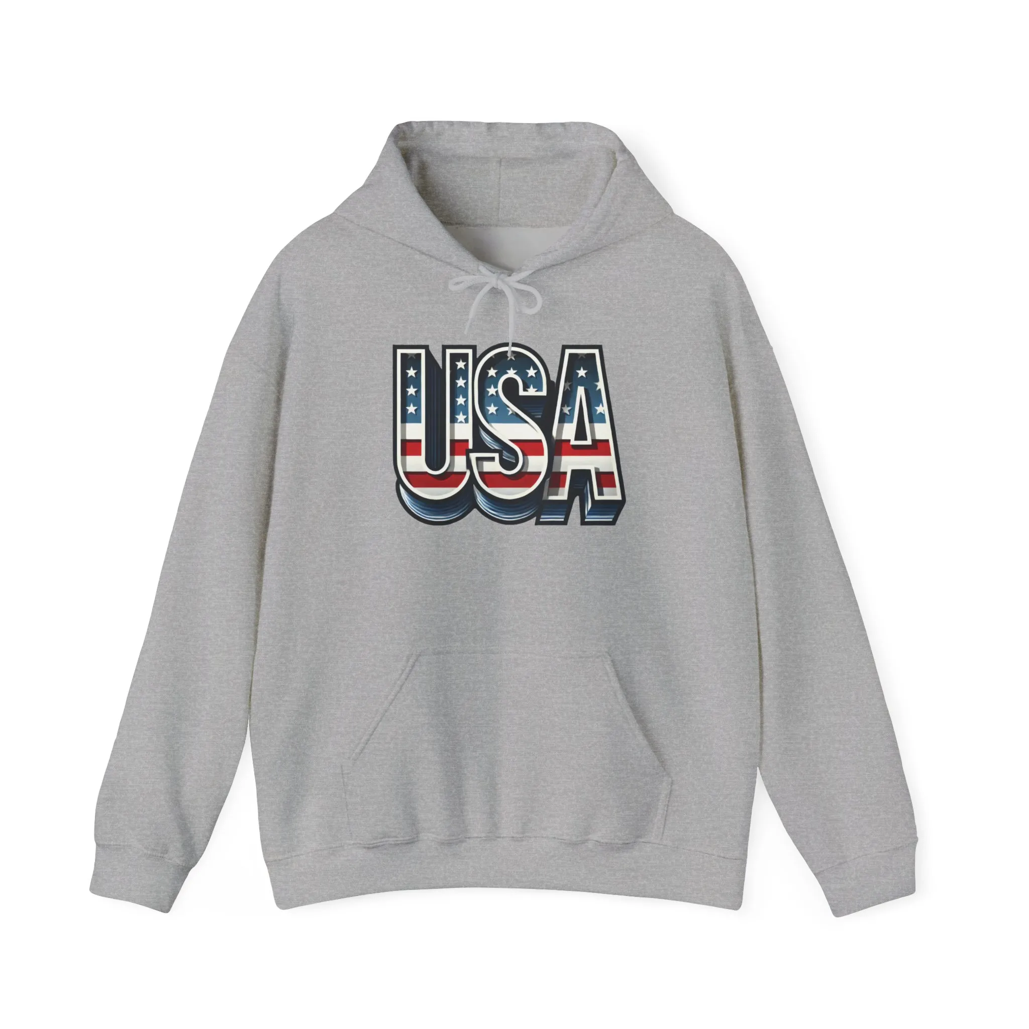 USA Flag Unisex Hoodie, Patriotic Sweatshirt, Independence Day Gift, American Pride Apparel, Casual Layering - Image 28