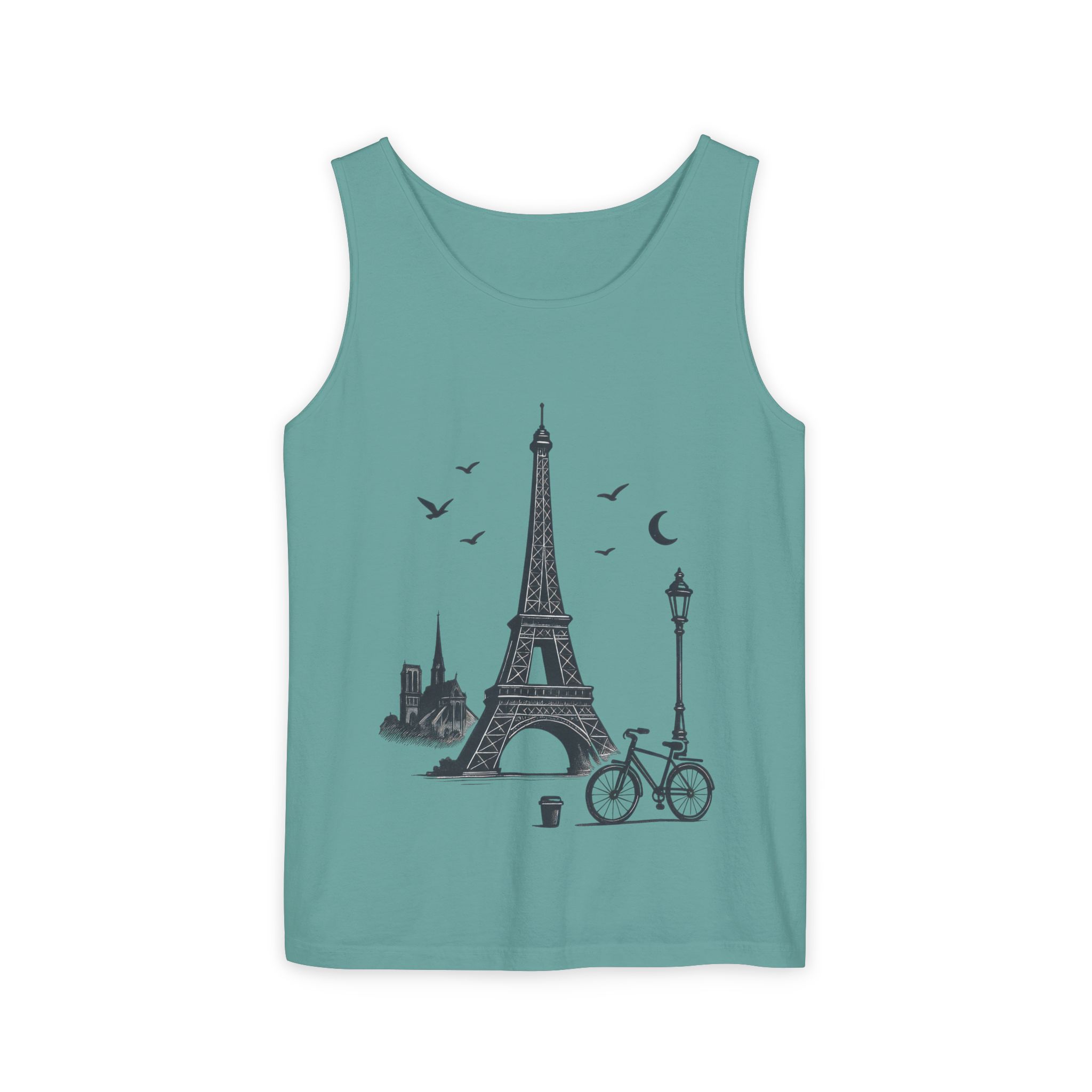 Parisian Dreams Tank Top, Unisex Summer Wear, Graphic Tee, Travel Inspired Apparel, Vacation Outfit, Casual Tank for All Occasions - Image 41