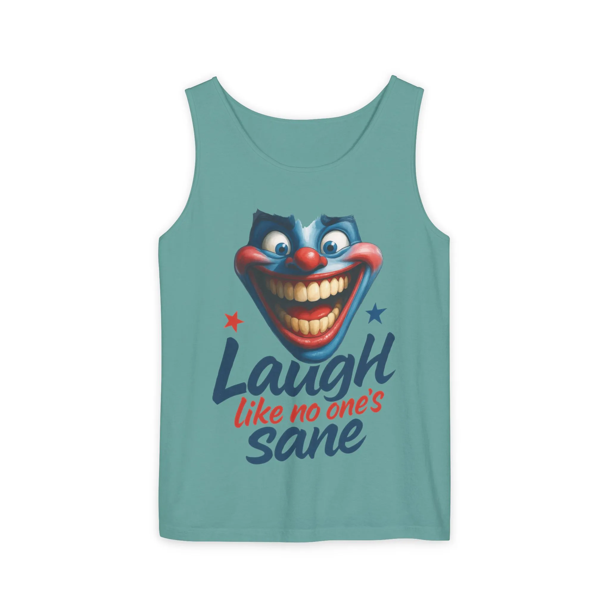 Laugh Out Loud Unisex Tank Top, Funny Graphic Top, Humor Shirt, Summer Apparel, Gift for Clowns, Party Wear - Image 10