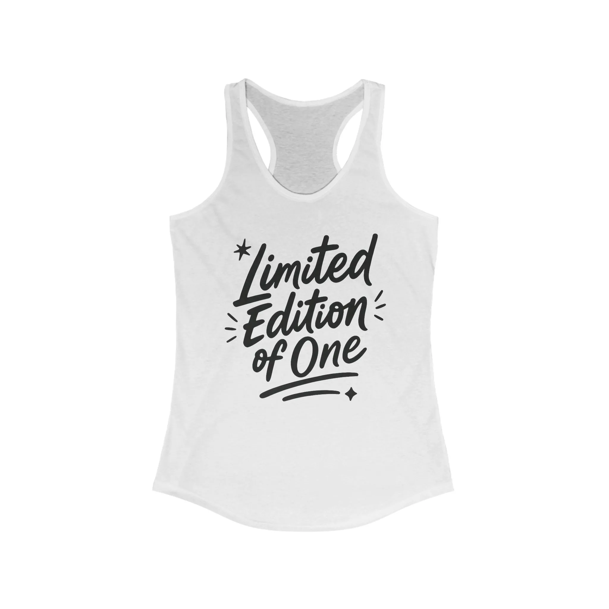Limited Edition Women's Racerback Tank, Motivational Gym Top, Summer Workout Shirt, Unique Gift for Her, Fashionable Activewear - Image 3