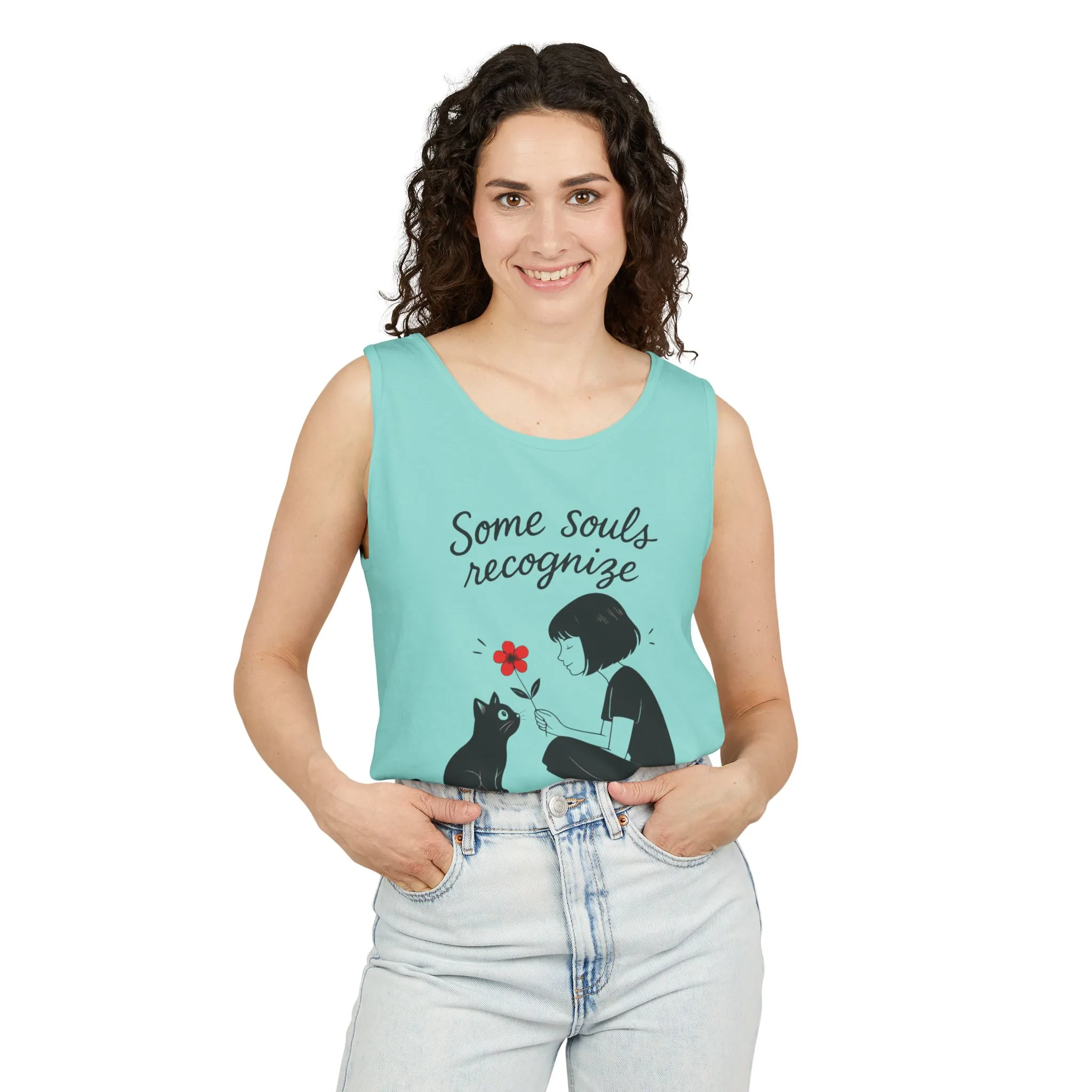 Cat Lover's Womens Tank Top, Perfect for Pet Lovers, Gift for Birthdays, Relaxation Wear, Cute Cat Lovers Womens Tee, - Image 35