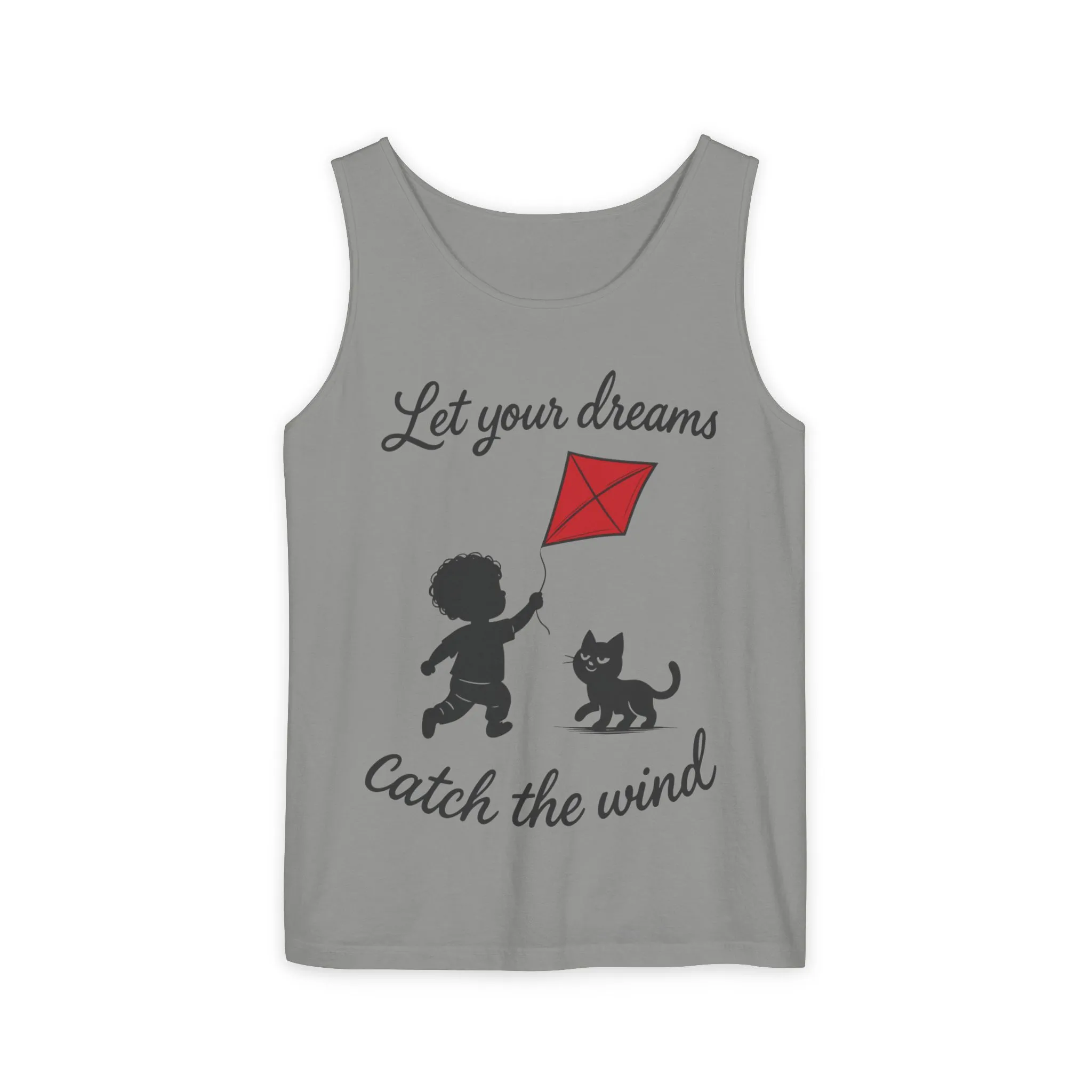 Dream-Catching Tank Top - Lightweight, Womens, Inspirational Graphic Tee, Summer Wear, Perfect Gift for Kids & Families - Image 16