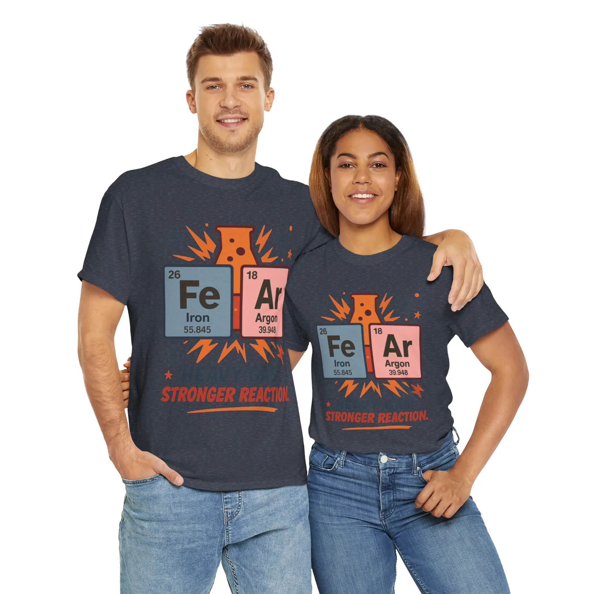 Funny Womens Science T-Shirt, FeAr Element Shirt, Chemistry Tee, Gift for Chemistry Lovers, Elements Table Humorous - Image 25