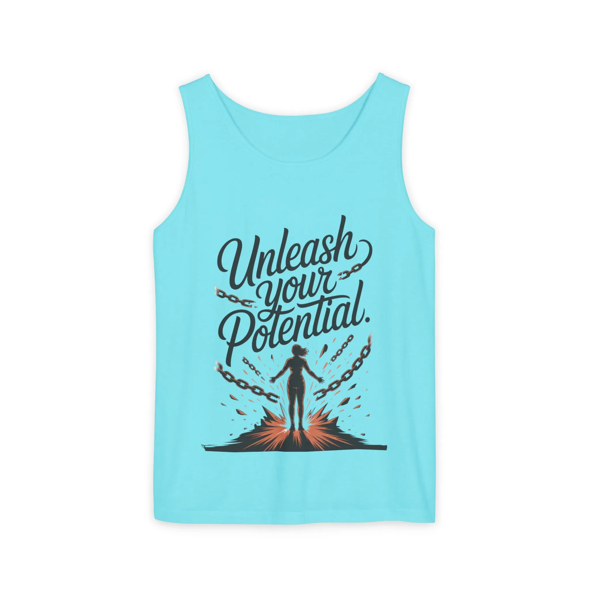 Unleash Your Potential Tank Top, Motivational Athletic Gear, Womens Workout Clothing, Inspirational Summer Outfit, Fitness Gift, [...] - Image 11