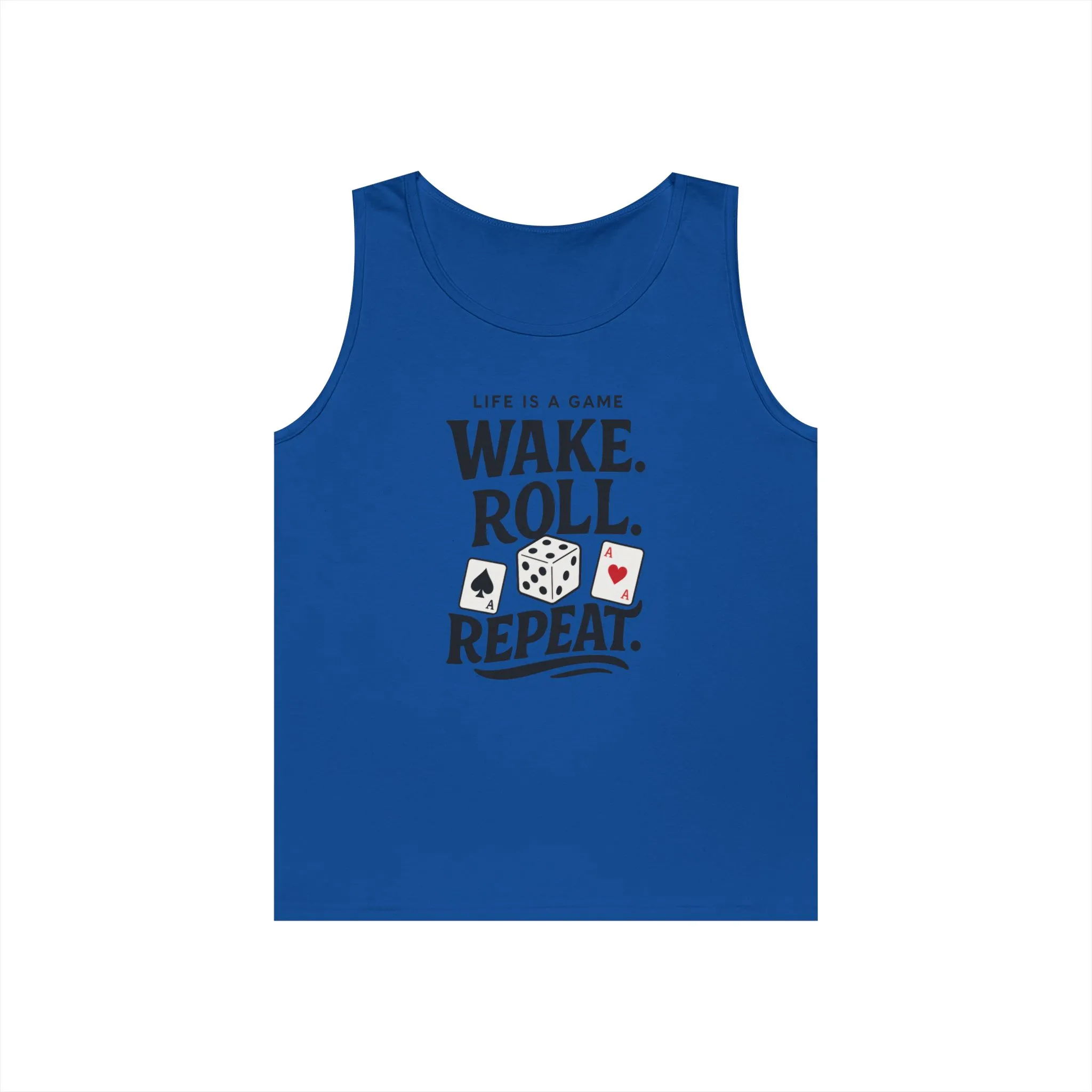 Game Themed Tank Top, Casual Tee, Gift for Gamers, Fun Workout Top, Funny Dice & Cards Shirt, Unisex Gambling Gift - Image 16