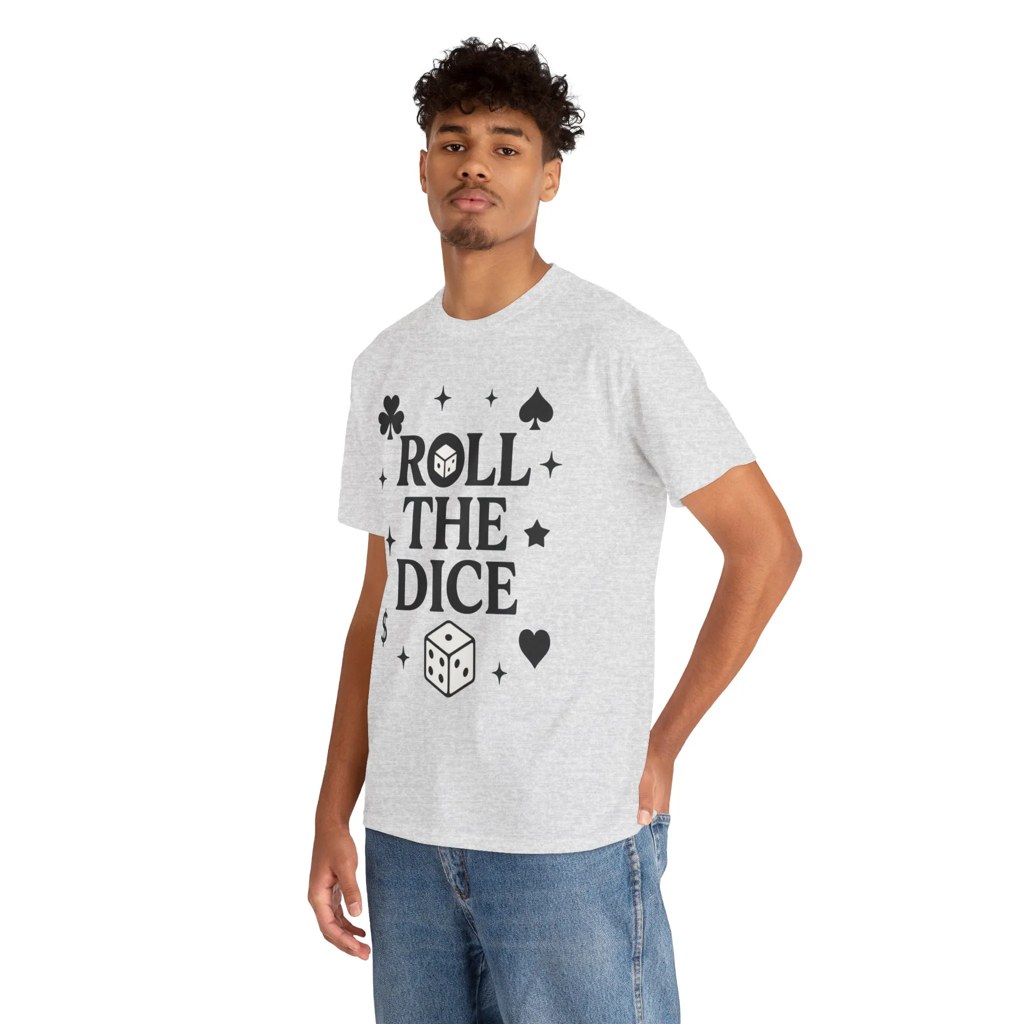 Fun Dice & Card Games Unisex Tee, Perfect for Game Nights, Gifts for Gamers, Poker Events, Gambling Shirt, Casino Wear, Poker T-Shirt - Image 7