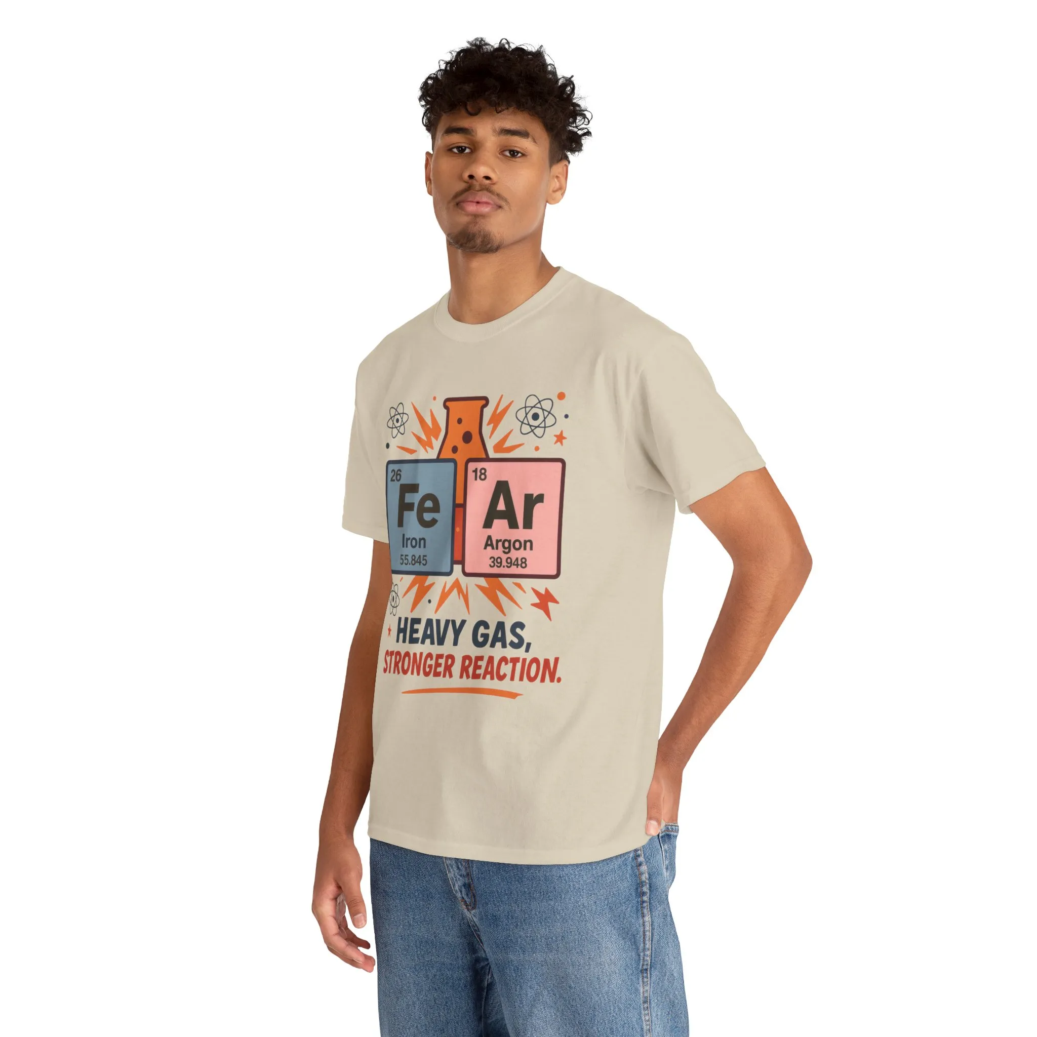 Periodic Table Science Tee For Mens, Heavy Cotton Tee for Science Lovers, Nerdy Gift, Chemistry Shirt, Funny Science Apparel - Image 12