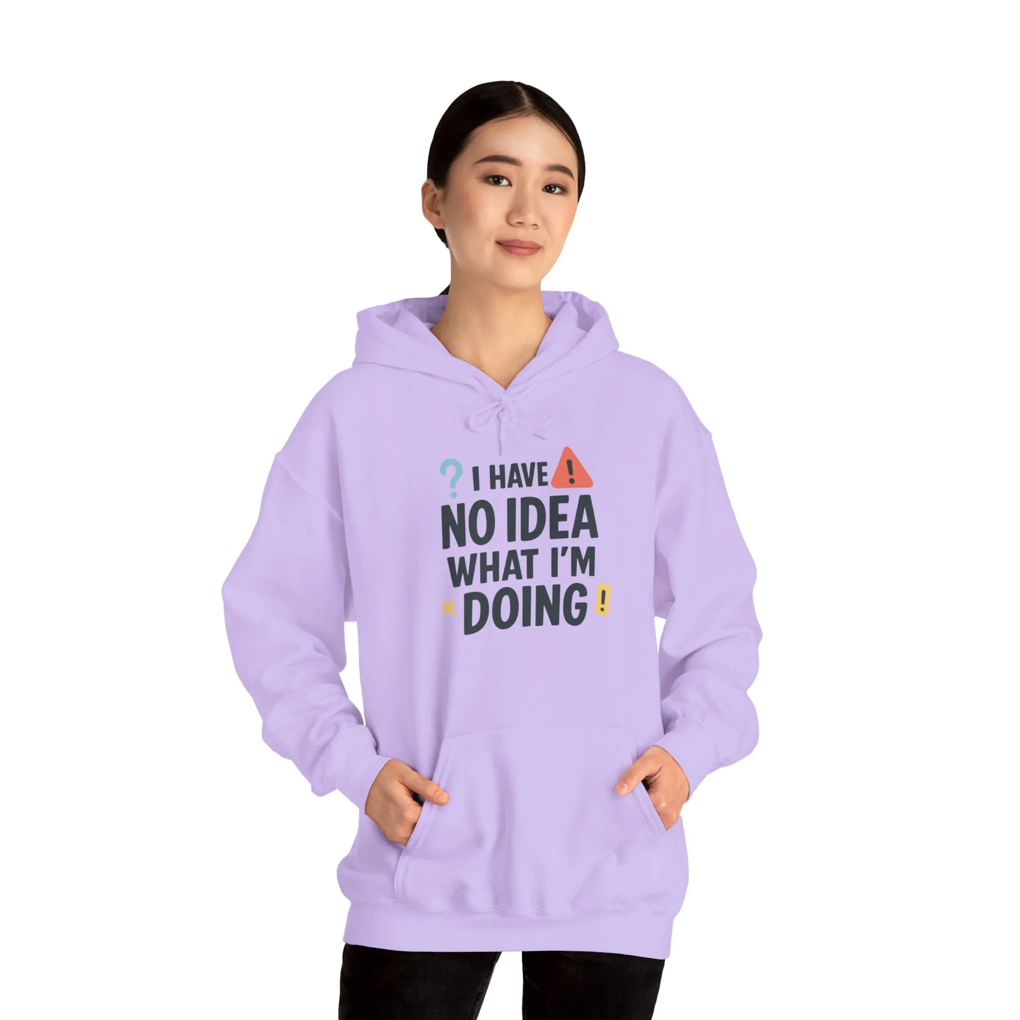 Funny Womens Hoodie, I Have No Idea What Im Doing, Chaotic Mood Sarcastic Sweatshirt for Her, Humor Hoodie, Cute Chaos Hoodie for Her
