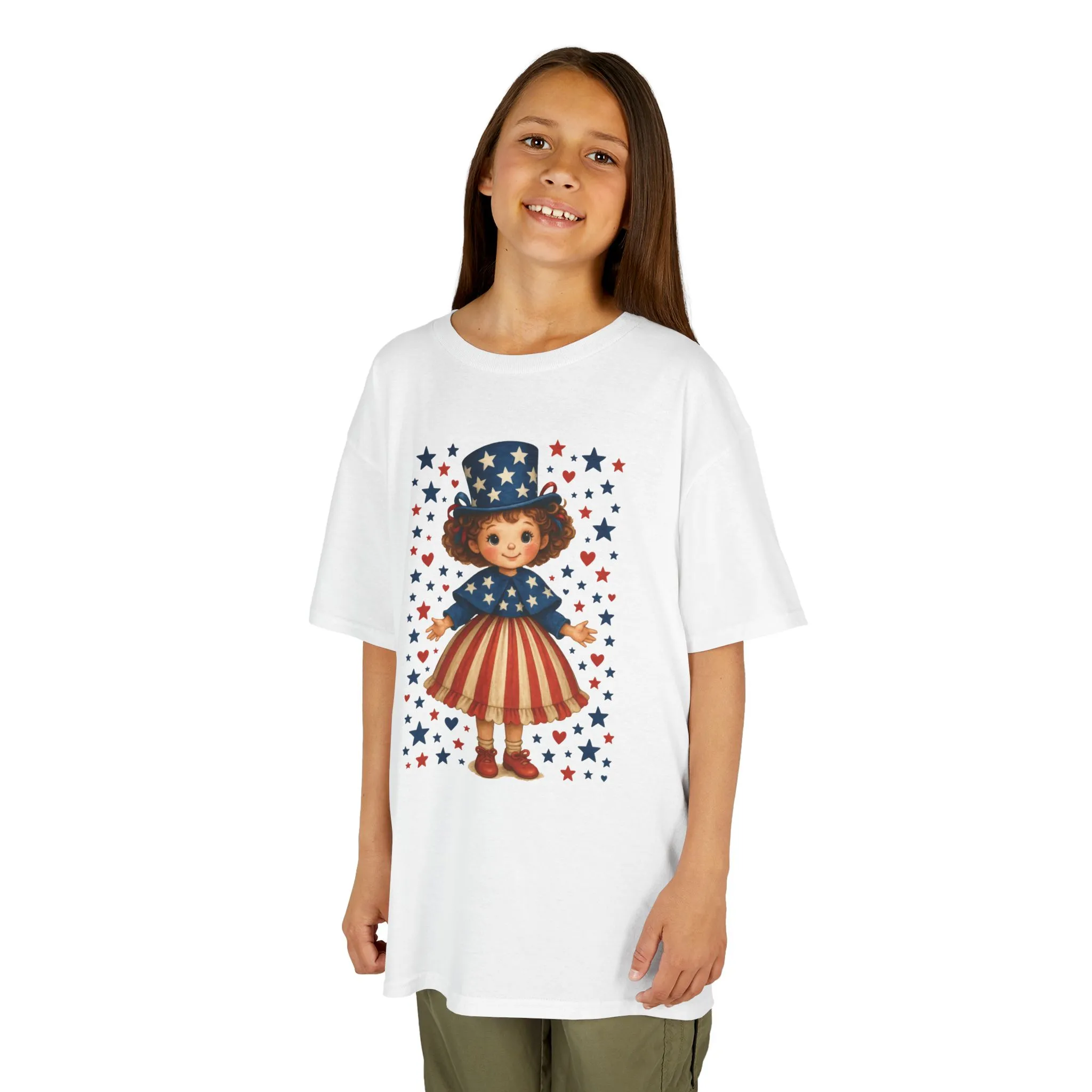 Patriotic Kids Tee, Independence Day, 4th of July, Memorial Day, Kids Party, Casual Wear - Image 4