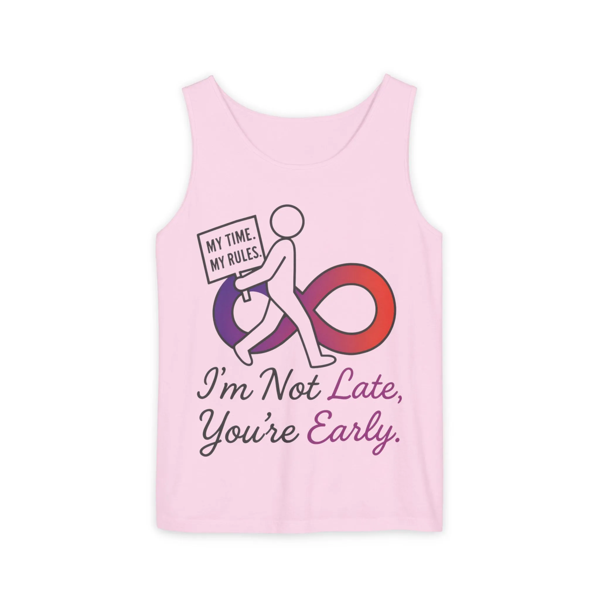 My Time My Rules Womens Tank Top, Funny T-Shirt, Casual Wear, women empowerment tee, confident woman shirt, self love t shirt - Image 2