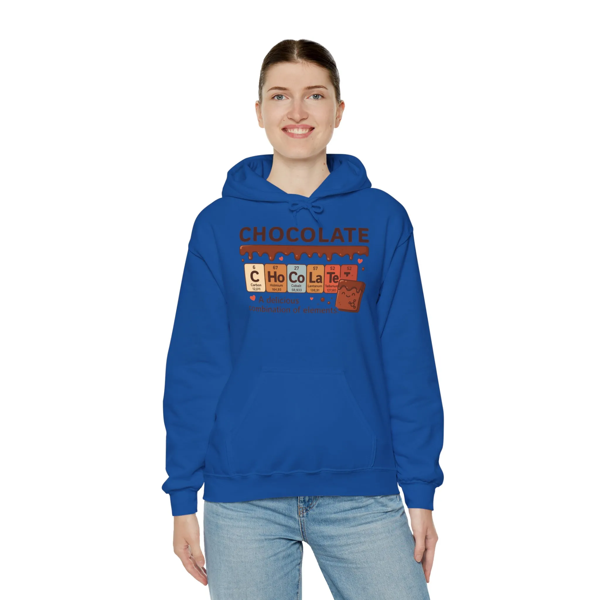 Chocolate Lovers Comfort Hoodie, Perfect Gift for Chemistry Lovers, Casual Wear, Sweet Treats Enthusiasts, Birthdays, Chemistry Students - Image 29