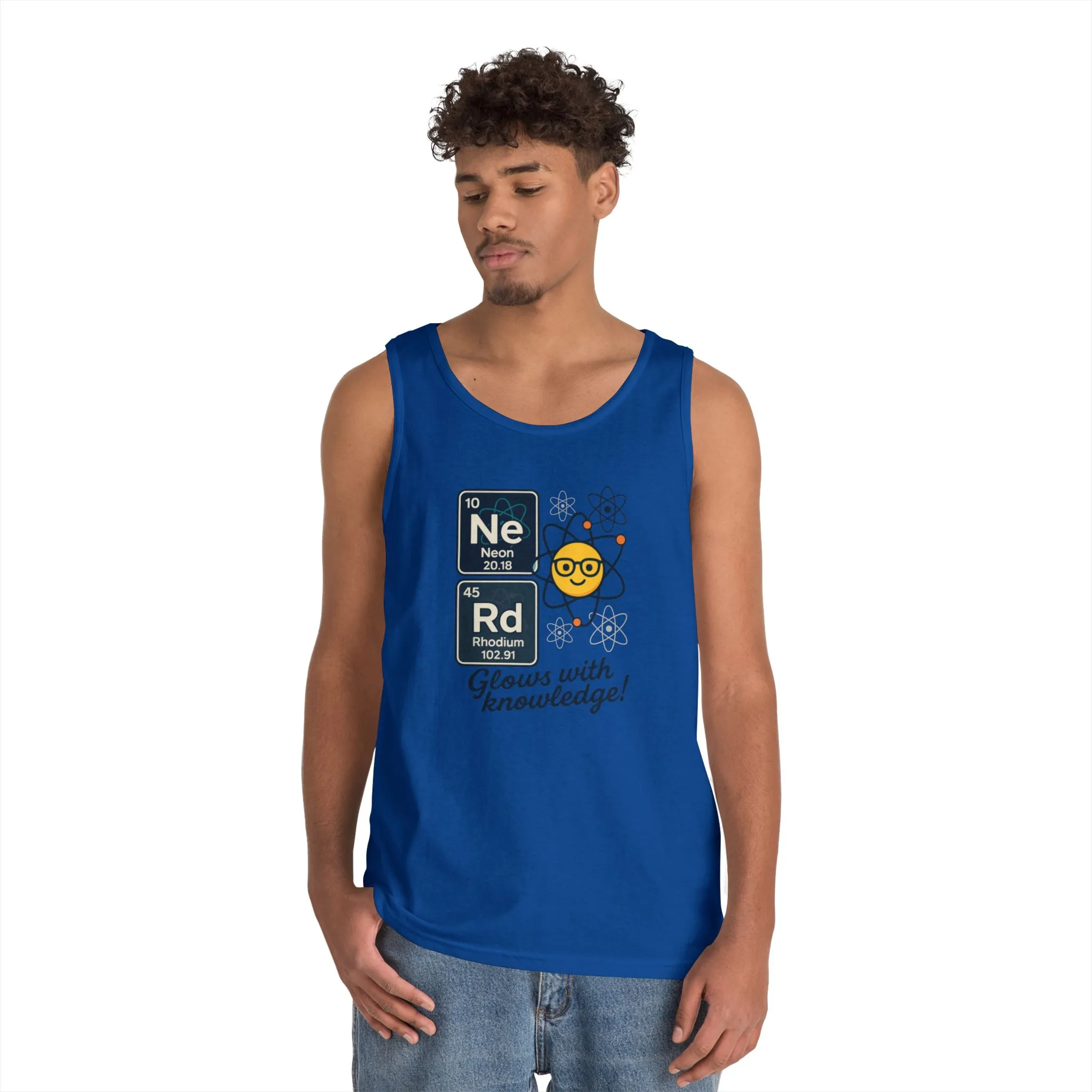 Nerd Tank Top for Men, Funny Science Shirt, Periodic Table Sleeveless Tee, Geeky Workout Shirt, Gift for Teachers, gift for Science Events - Image 14