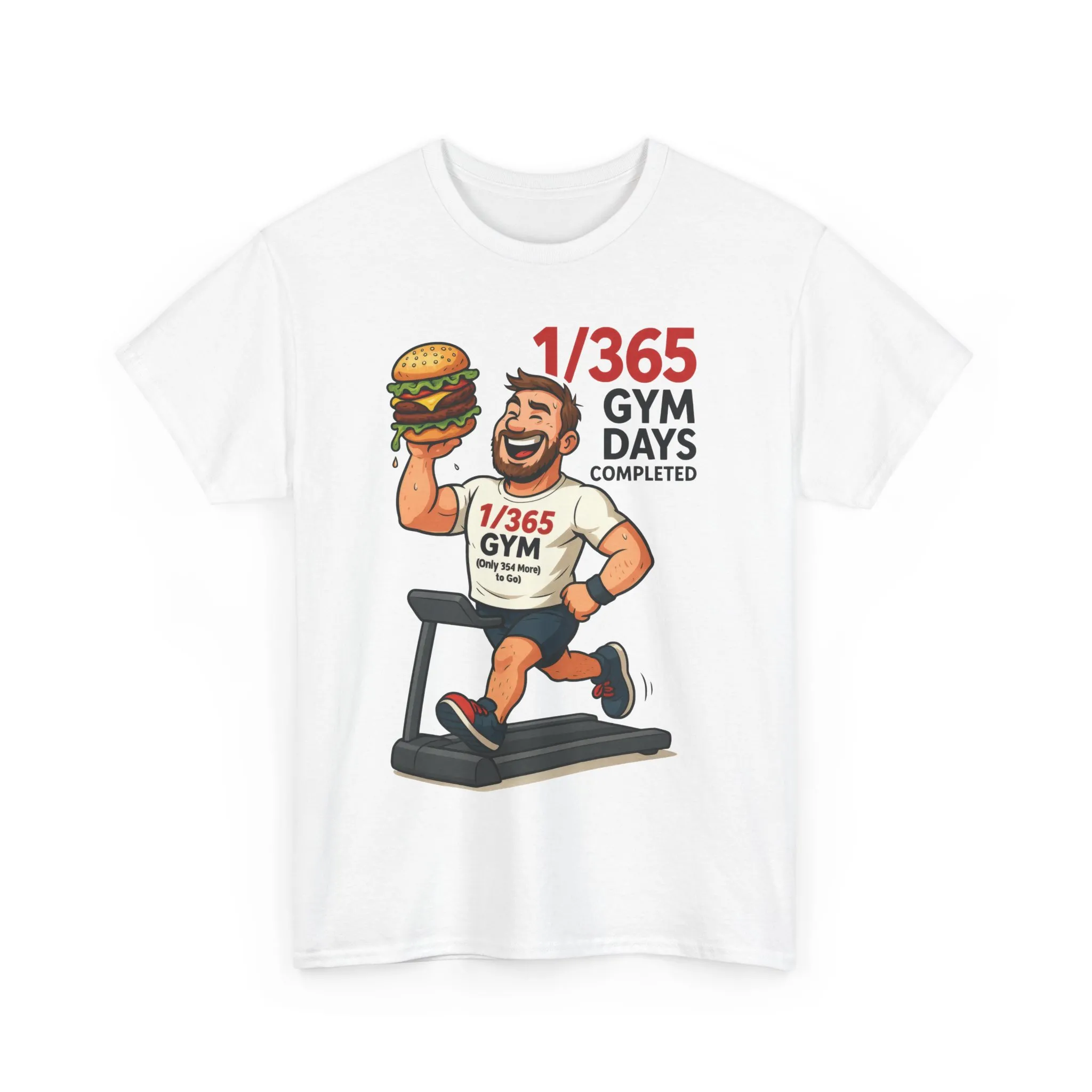 Funny Gym Shirt for Men, Lazy Gym Day Gift for Him, Gym Motivation Tee, Fun Workout Shirt, Fitness Gift, Gift for Gym Lovers, Workout Shirt - Image 4