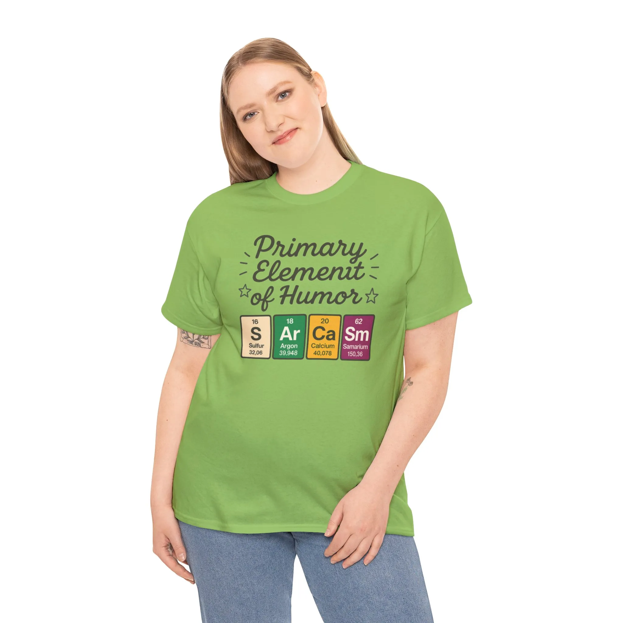 Funny Womens Sarcasm T-Shirt, Element of Humor Tee, Science Nerd Shirt, Chemistry Humor Tee, Gift for Science Lovers, Science Party Apparel - Image 12