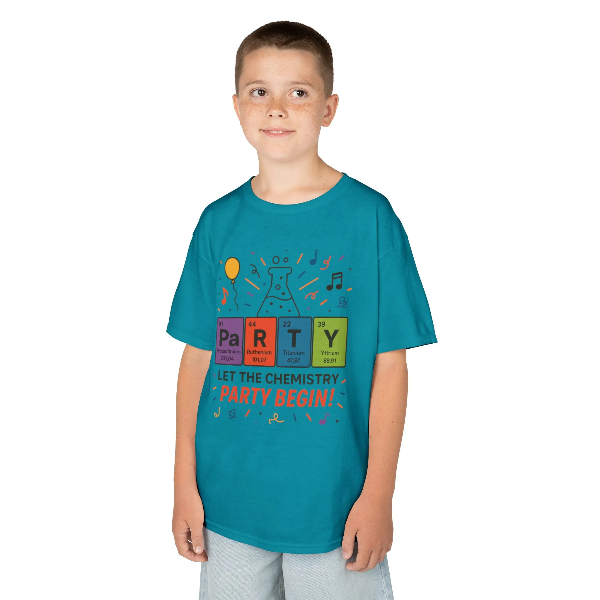 Kids' Chemistry Party T-Shirt, Periodic Table Tee, Funny Science Shirt for Boys & Girls, Science Tee, Unique Educational Apparel - Image 33