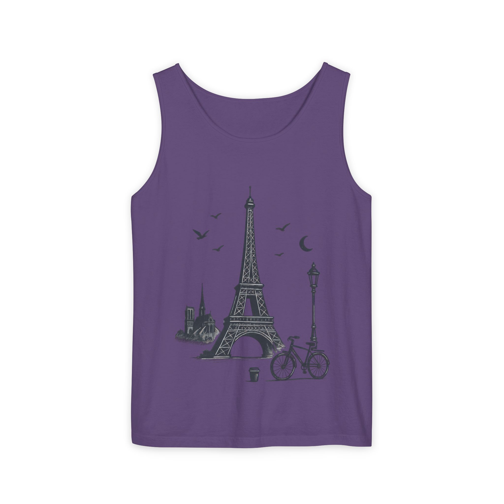 Parisian Dreams Tank Top, Unisex Summer Wear, Graphic Tee, Travel Inspired Apparel, Vacation Outfit, Casual Tank for All Occasions - Image 53
