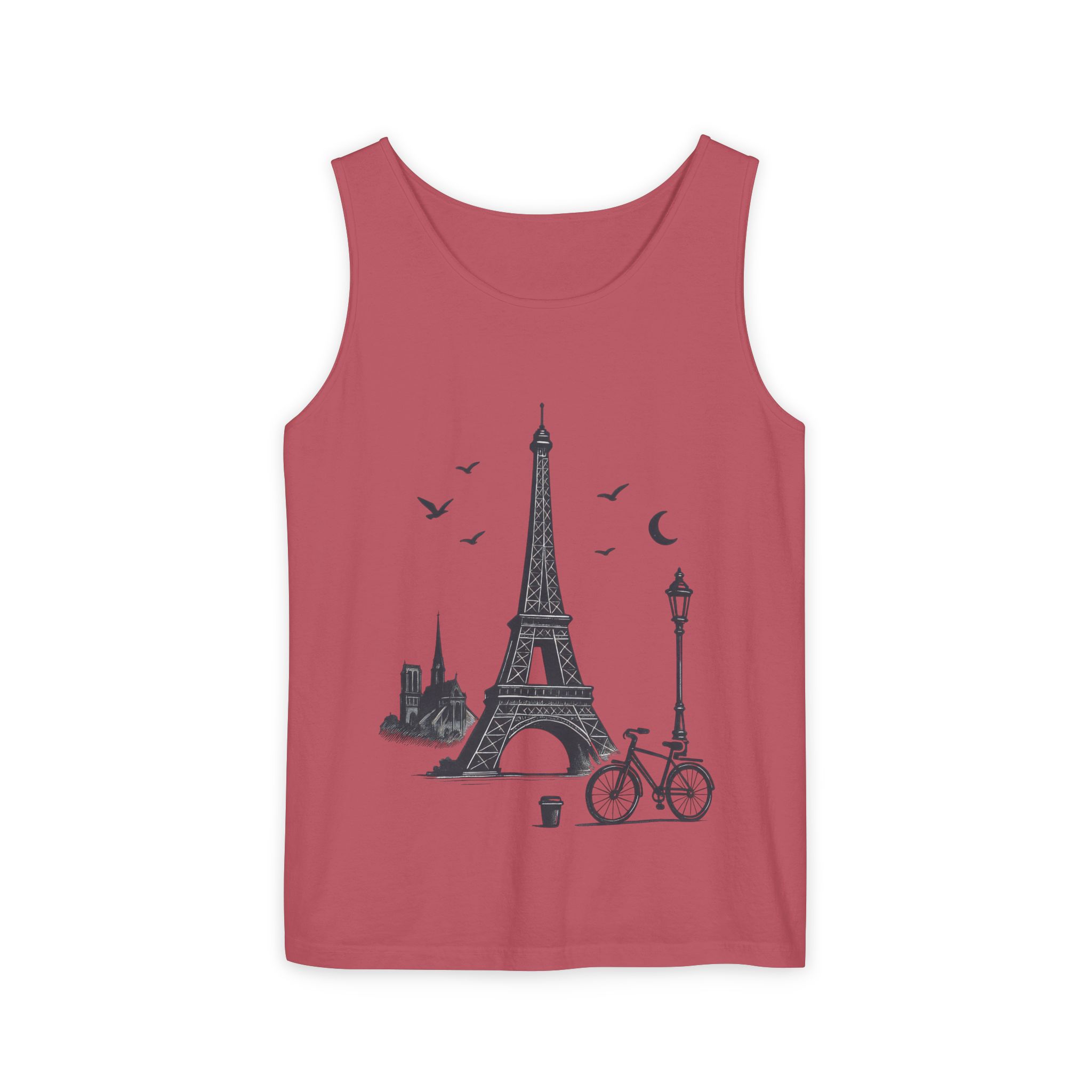 Parisian Dreams Tank Top, Unisex Summer Wear, Graphic Tee, Travel Inspired Apparel, Vacation Outfit, Casual Tank for All Occasions - Image 61
