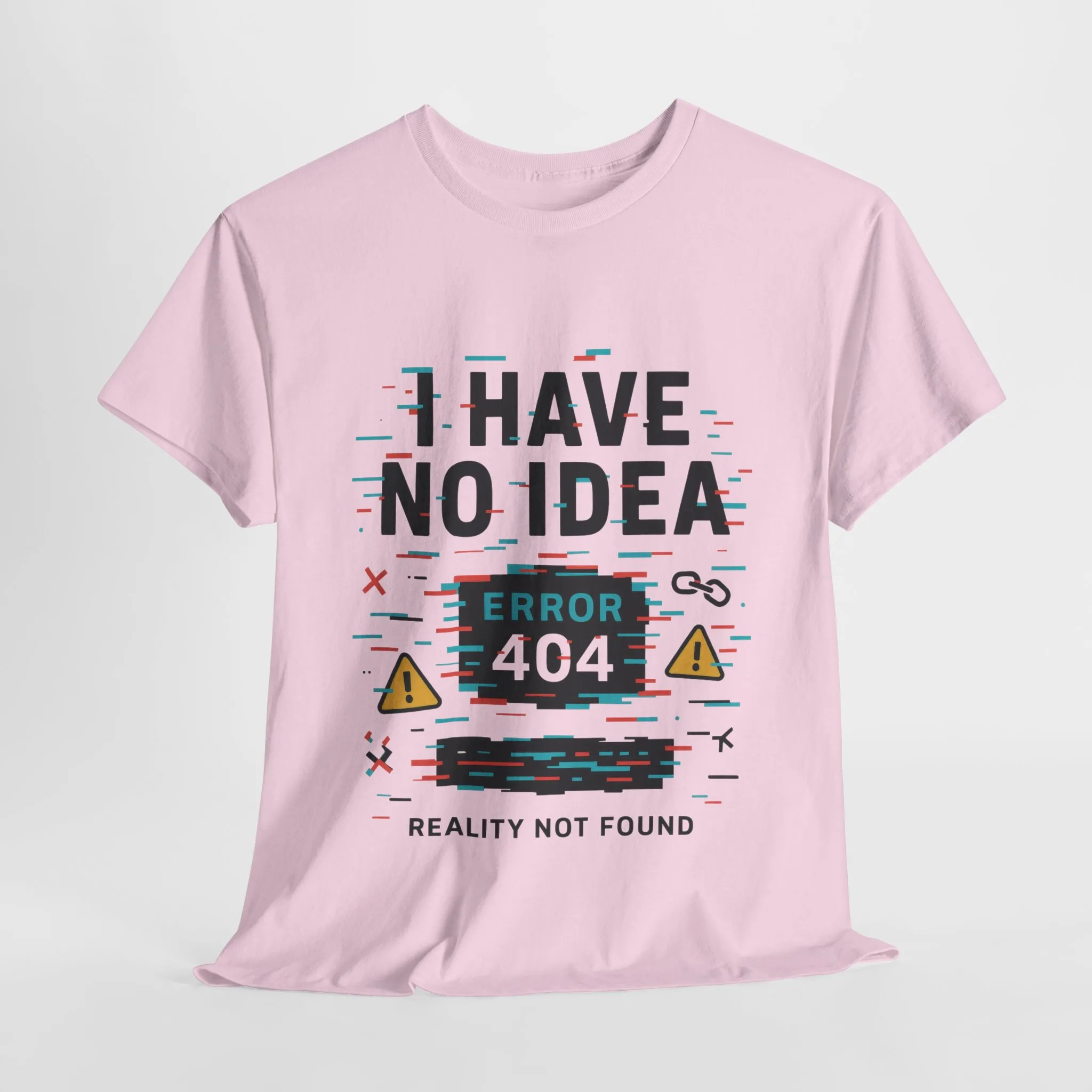 Funny Error 404 Unisex Heavy Cotton Tee, Graphic Tee, Humor Shirt, Gift for Tech Lovers, Casual Wear, Unique T-Shirt - Image 25