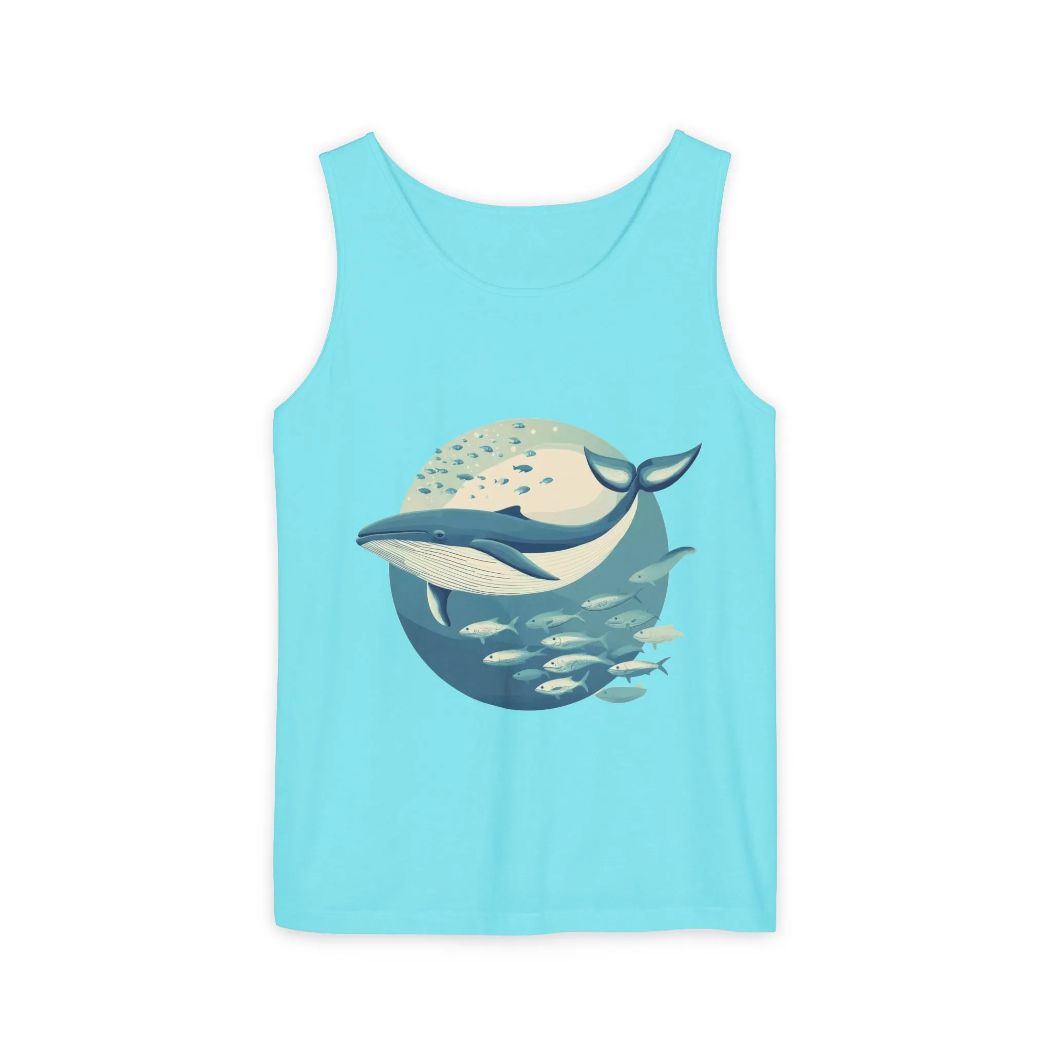 Ocean-Inspired Unisex Tank Top, Whale Design Shirt, Summer Casual Wear, Beach Vibes Gift, Eco-Friendly Fashion - Image 31